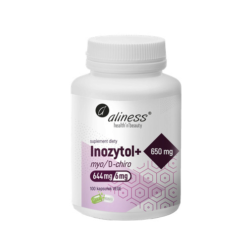 ALINESS - Inozytol Myo / D-Chiro 650mg - 100vcaps.