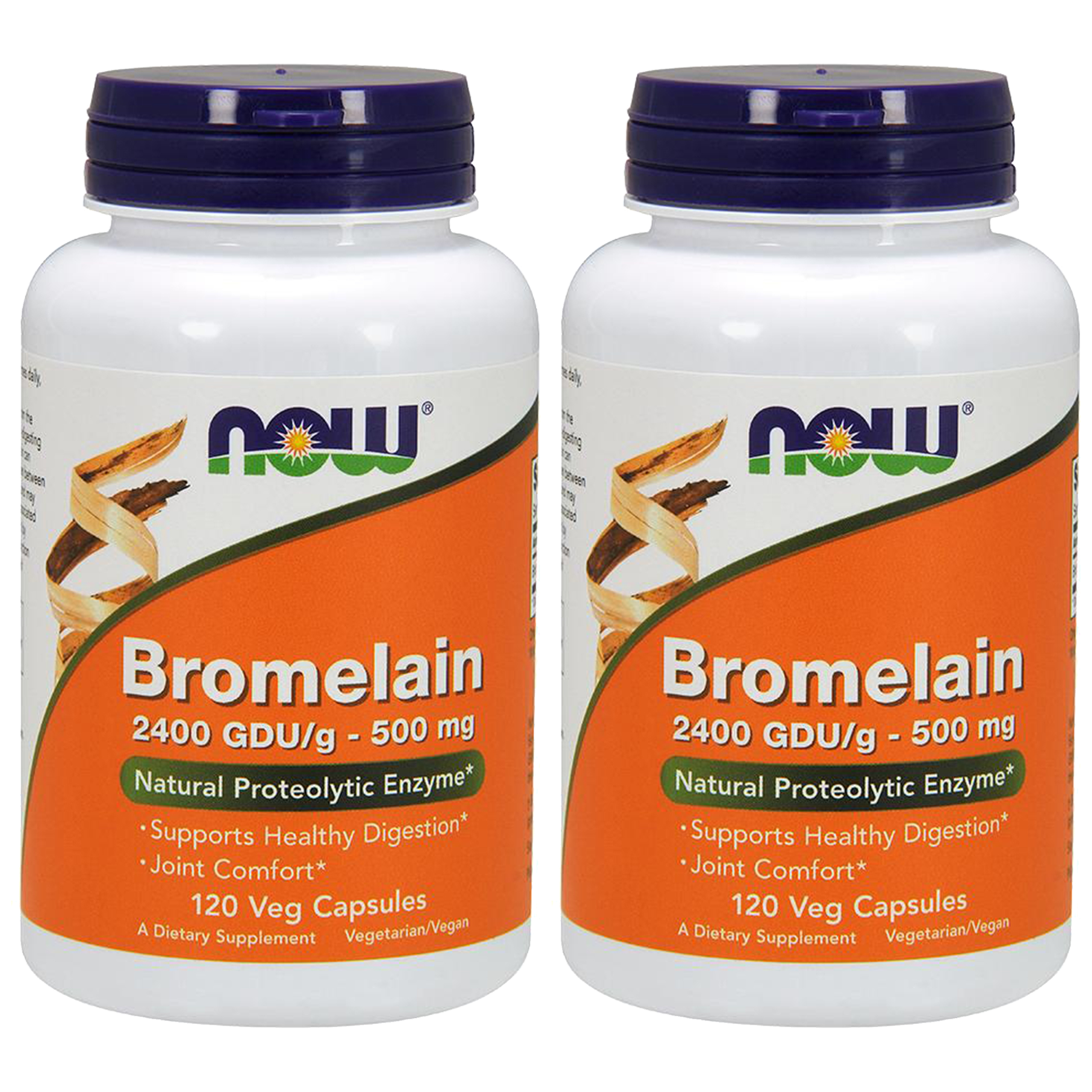 NOW Bromelain ( Bromelina ) - 2x 120vcaps