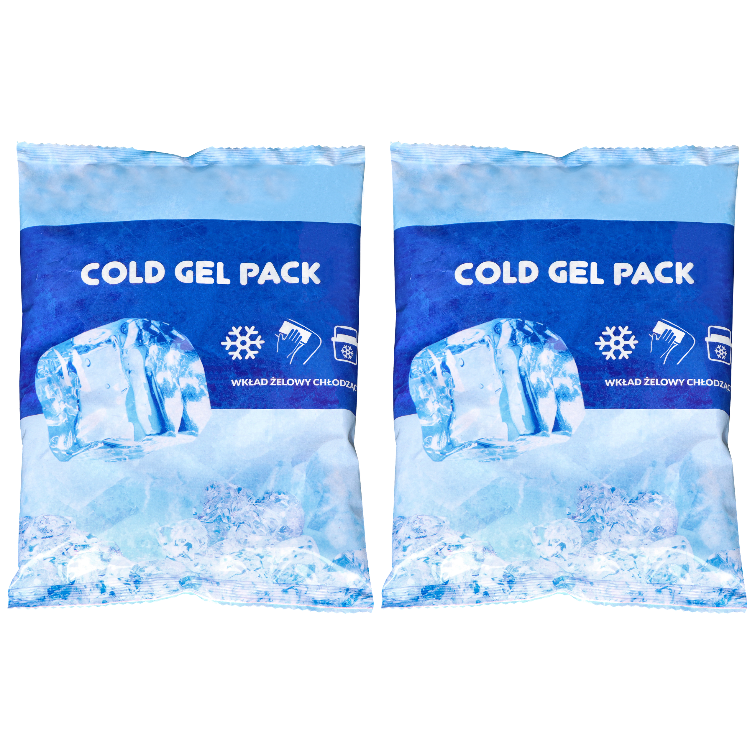 AKCESORIA COLD GEL PACK - WKŁAD ŻELOWY CHŁODZĄCY - 2x 480g