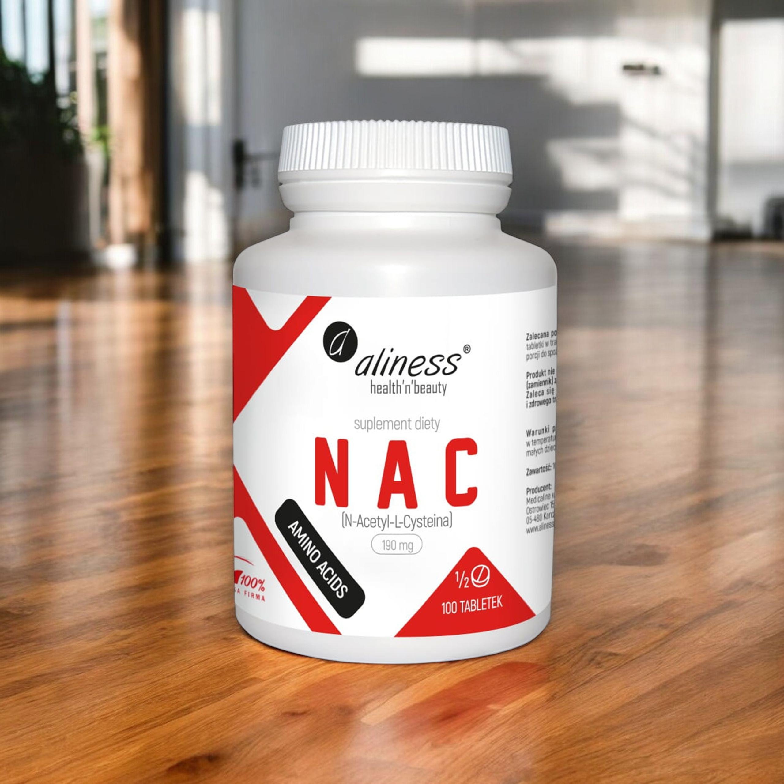 ALINESS NAC (N-Acetylo Cysteina) - 3x 100tabs