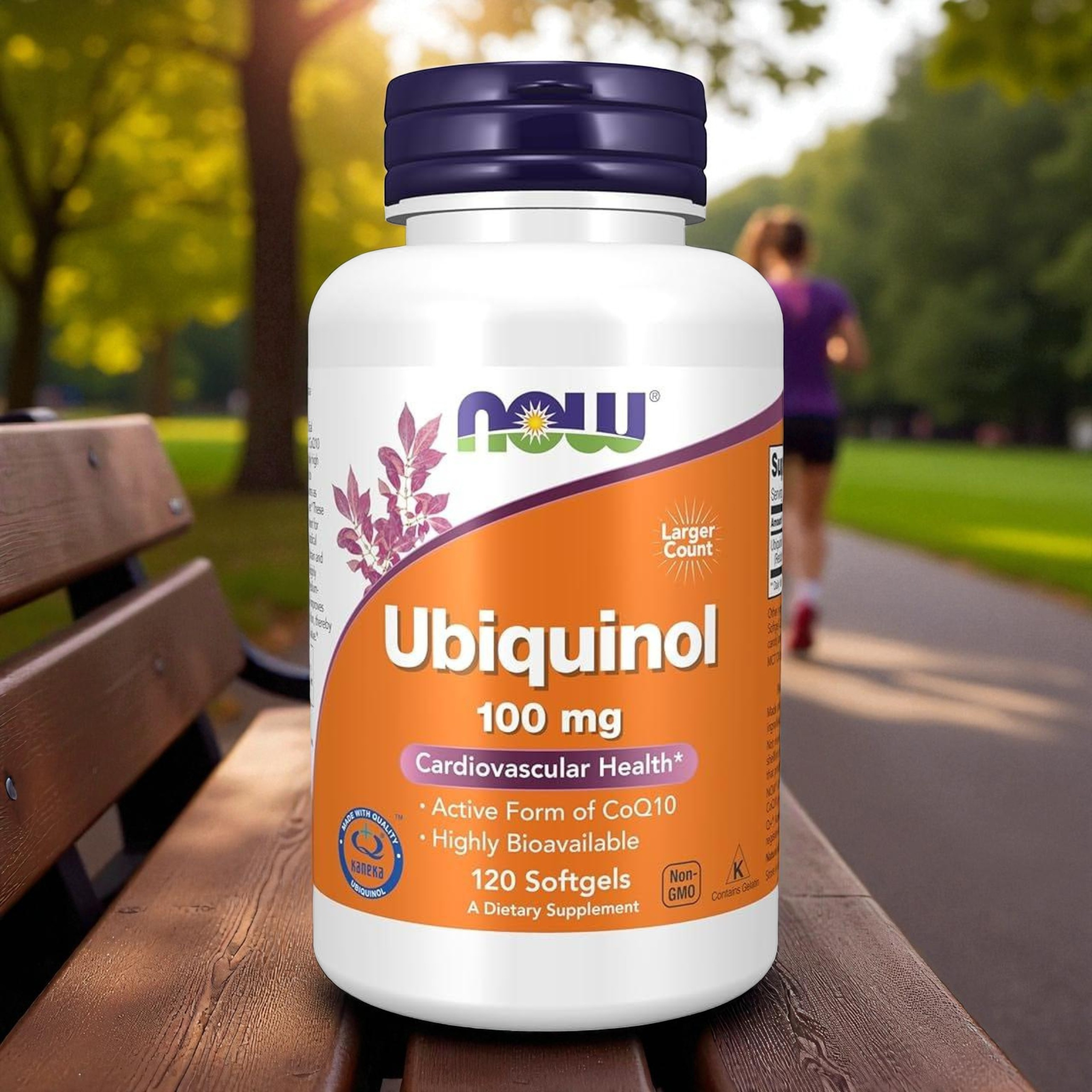 NOW - Ubiquinol 100mg - 3x 120softgels