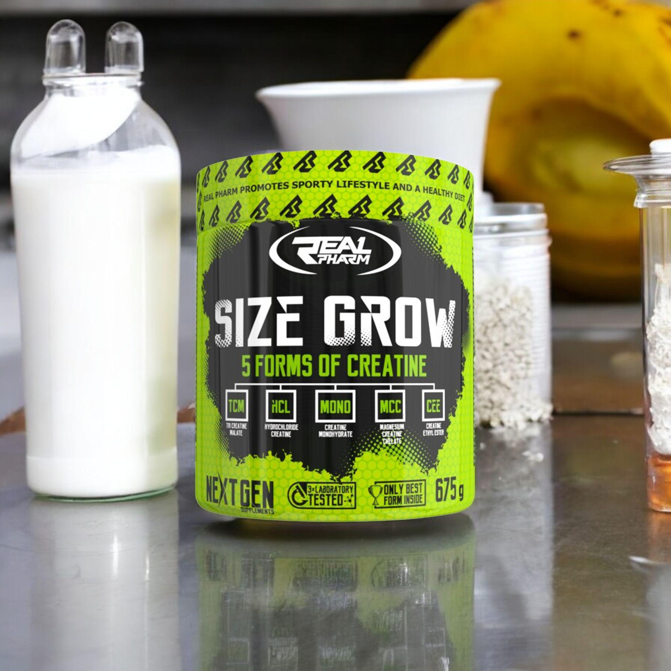 REAL PHARM Size Grow - 3x 675g