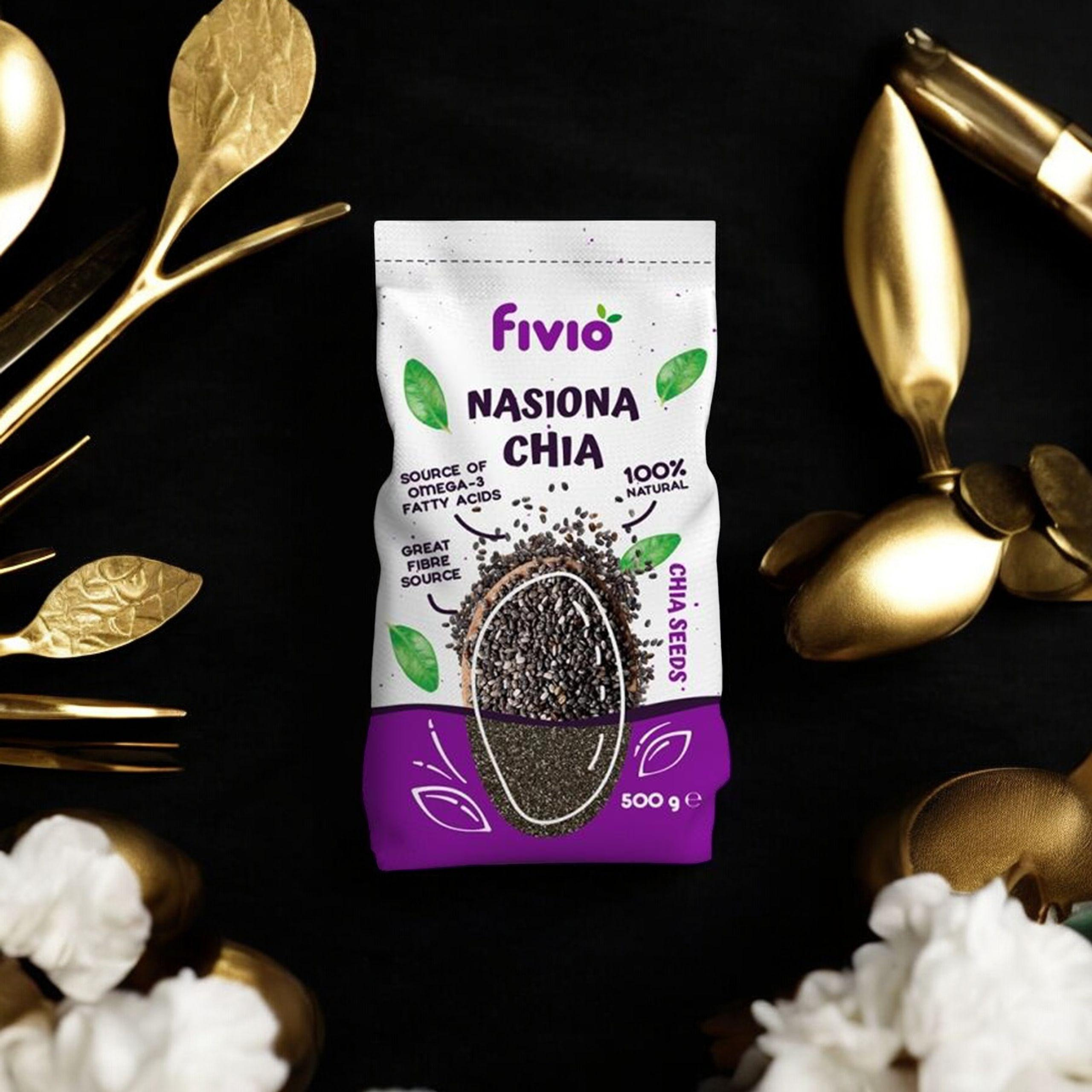 FIVIO - Chia Seeds - 3x 500g