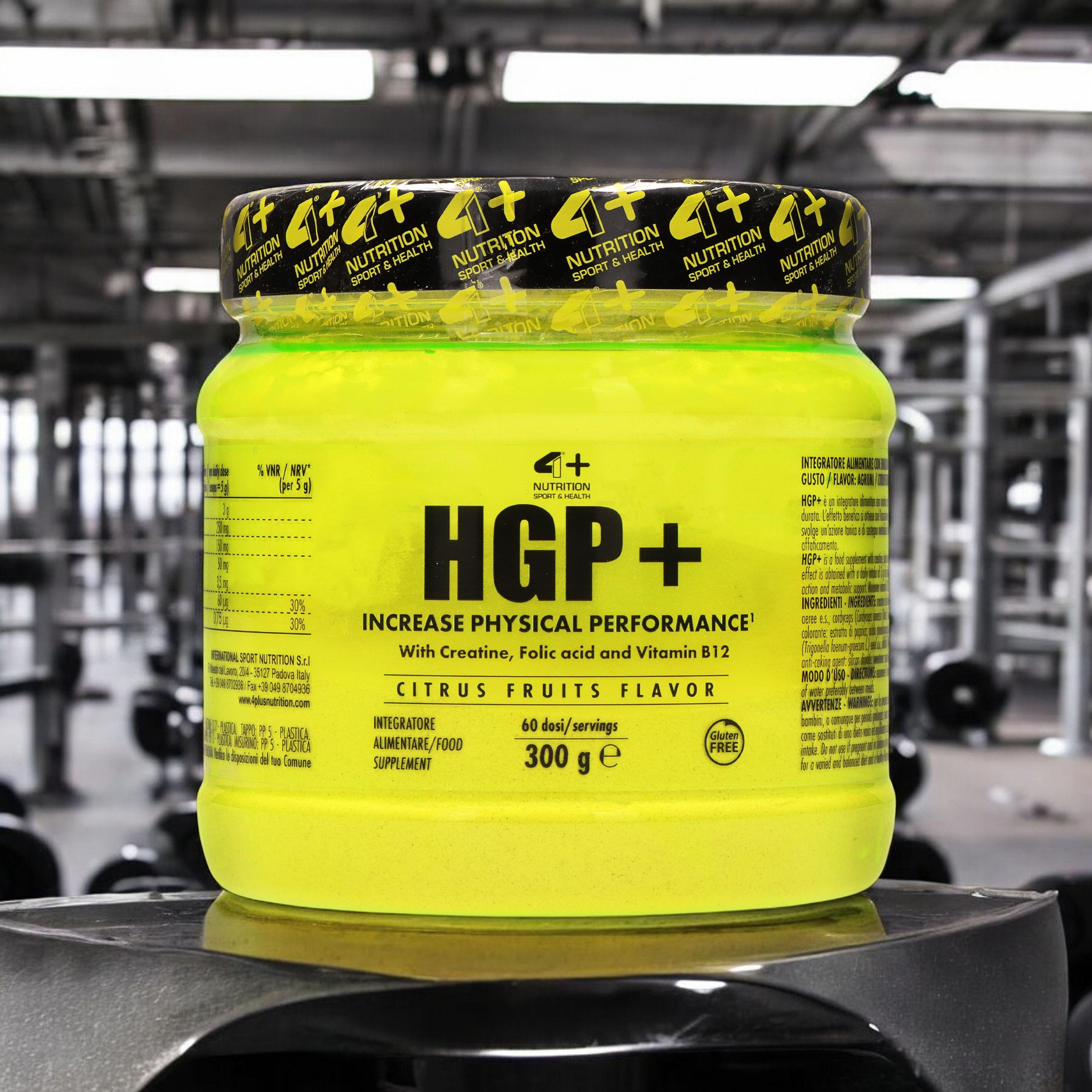 4+ NUTRITION HGP+ - 3x 300g - Citrus Fruits