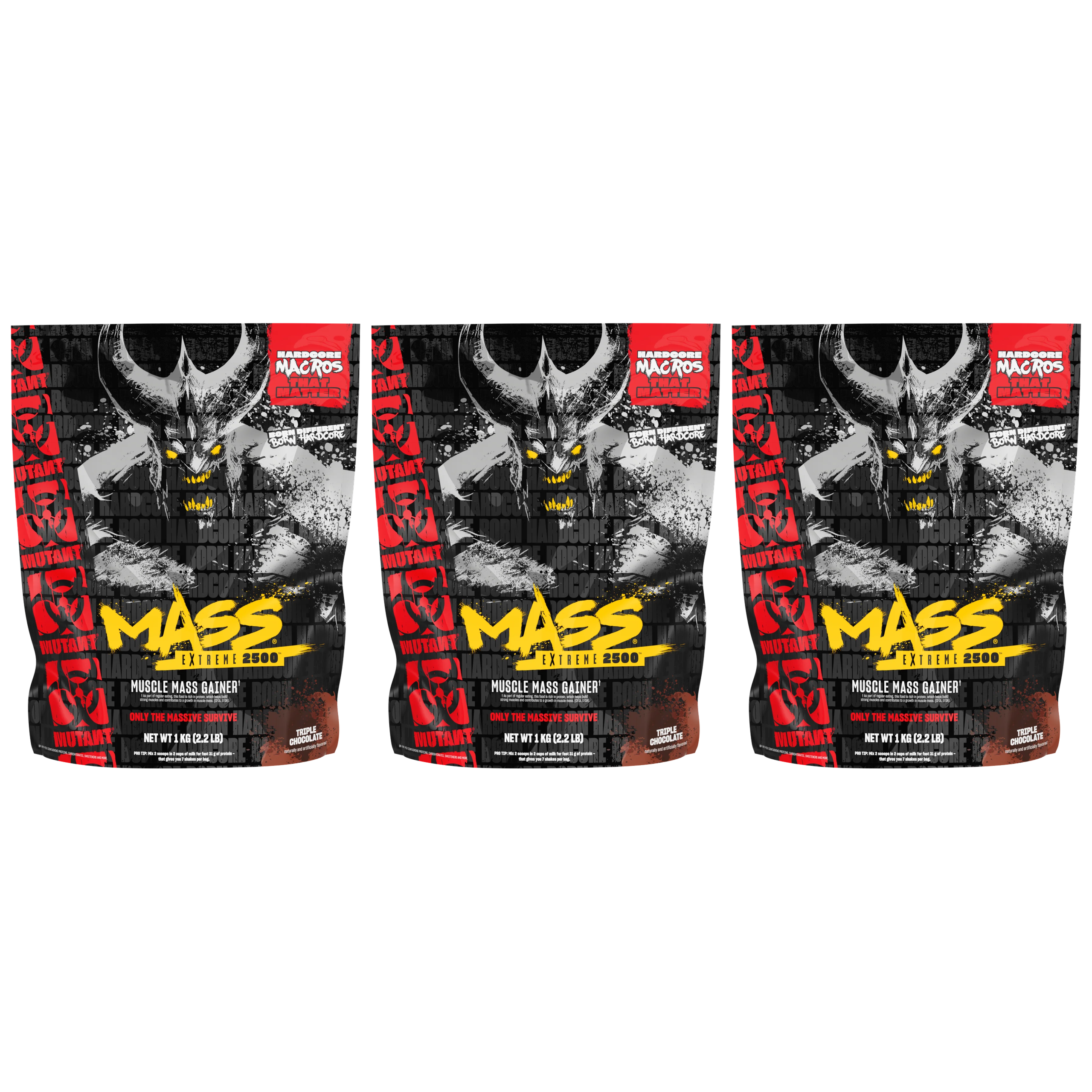 MUTANT Mass XXXtreme - 3x 1000g