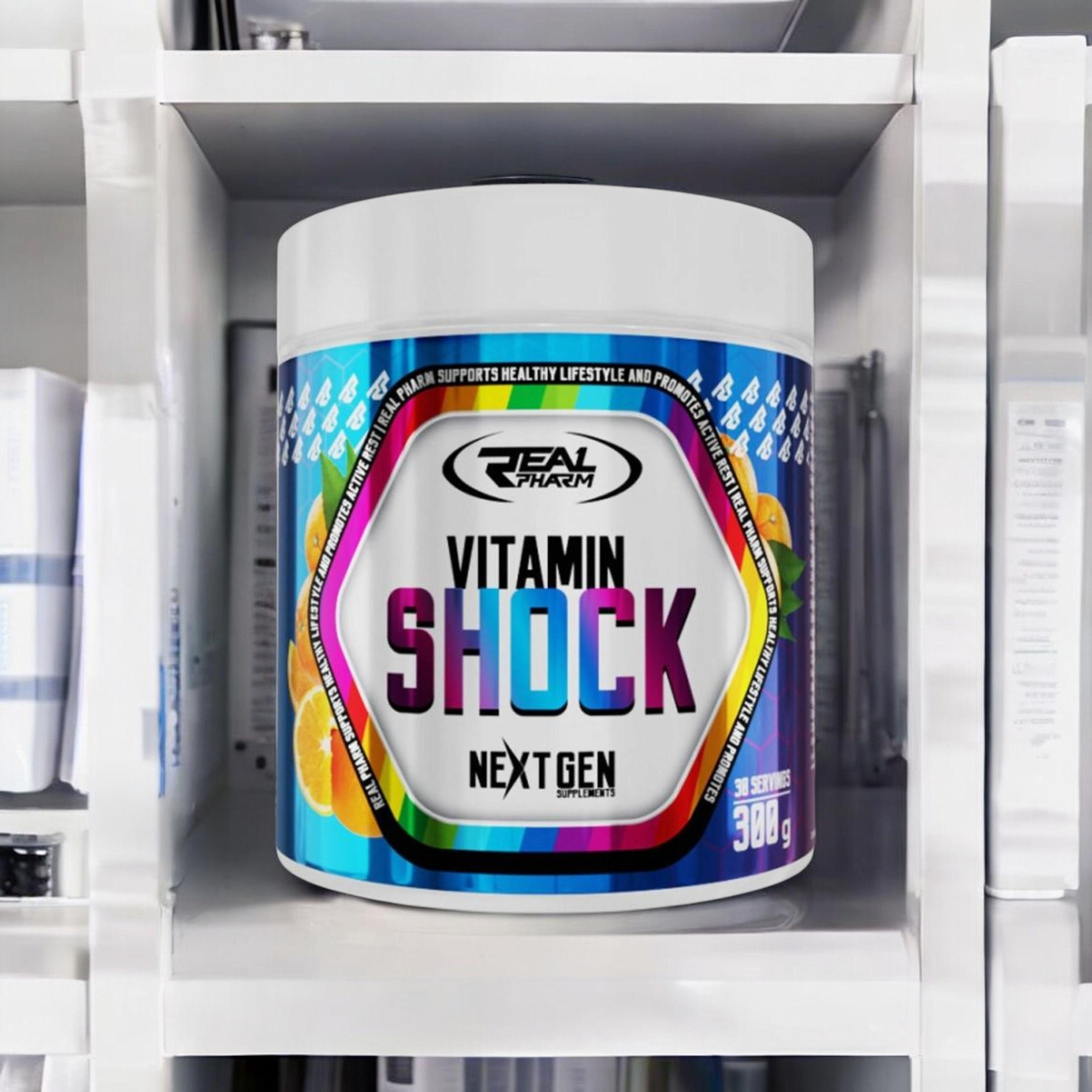 REAL PHARM - Vitamin Shock - 300g - Orange
