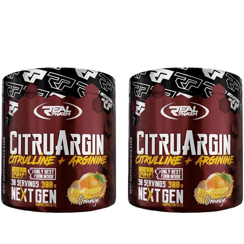REAL PHARM - CitruArgin - 2x 300g - Strawberry Watermelon