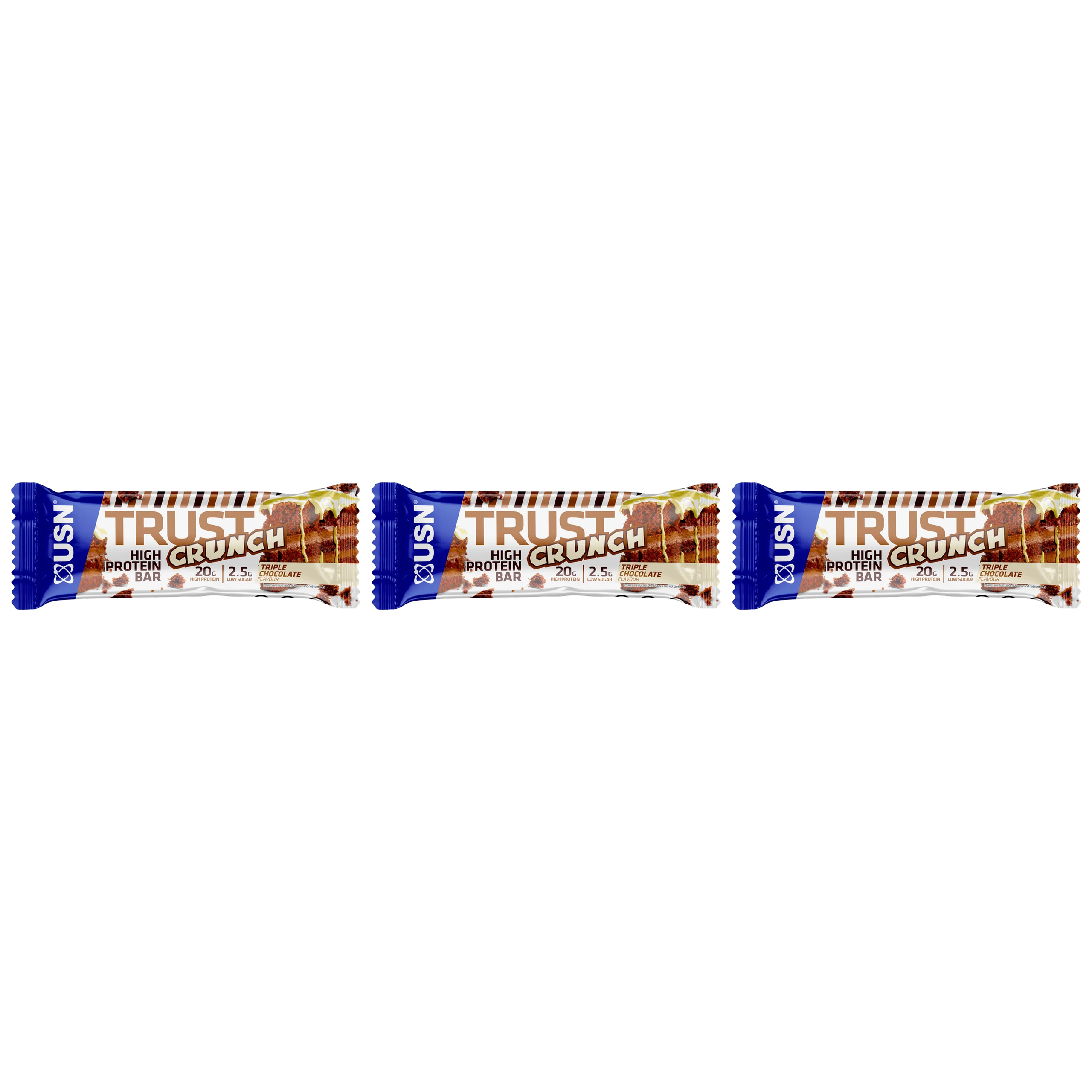 Ultimate Sports Nutrition USN Trust Crunch - 3x 60g