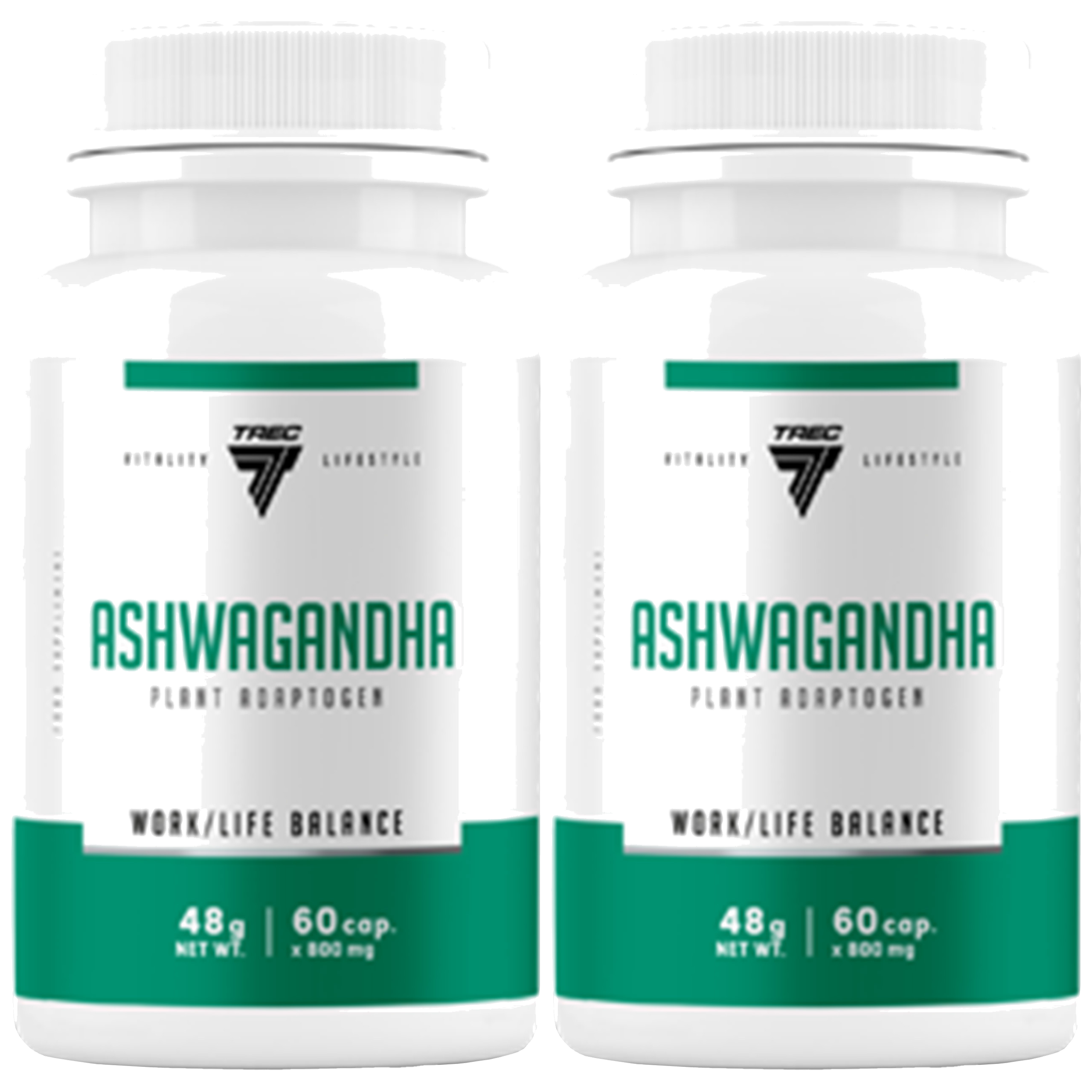 TREC - Ashwagandha - 2x 60caps.