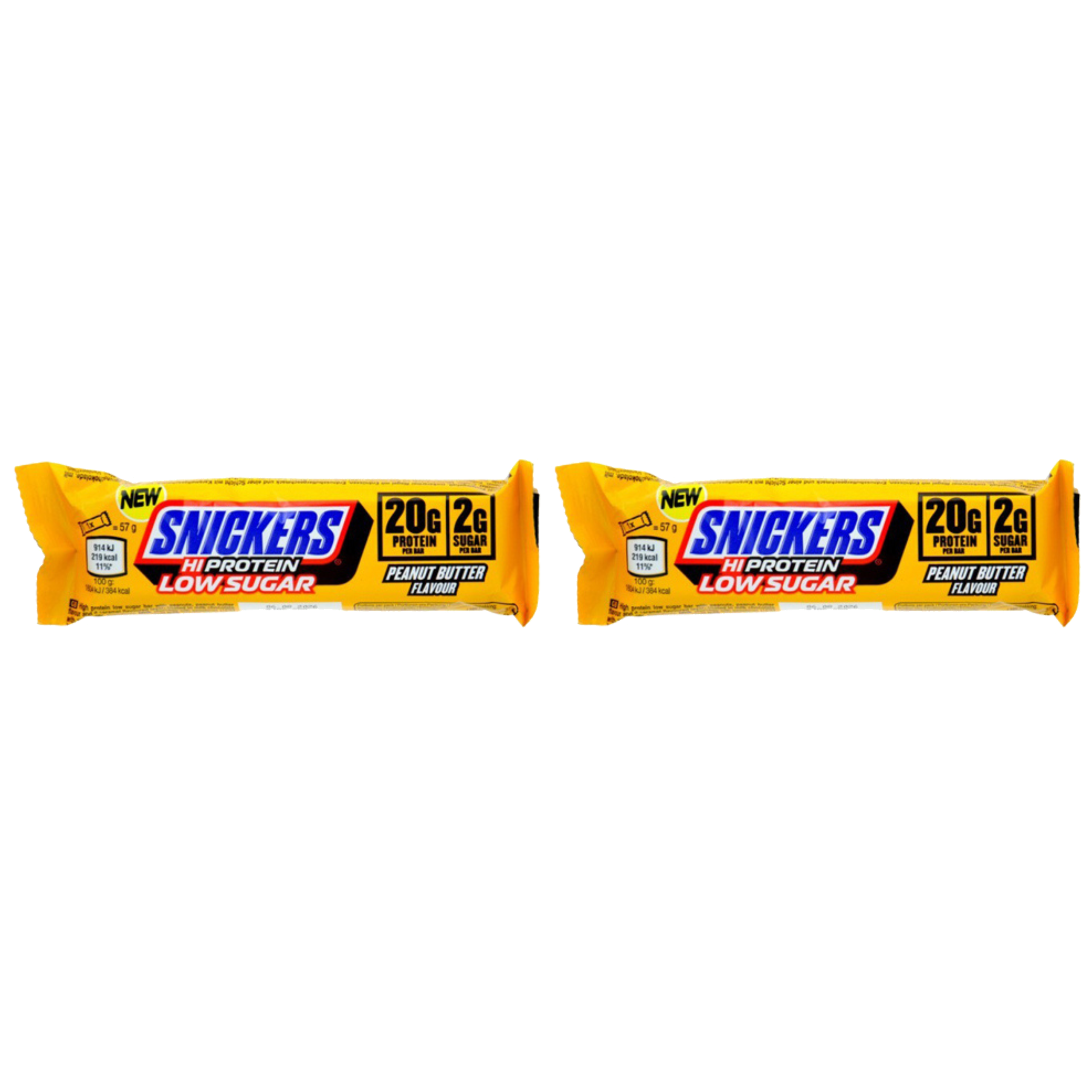 Mars - Baton Snickers HIProtein LowSugarBar - 2x 57g 