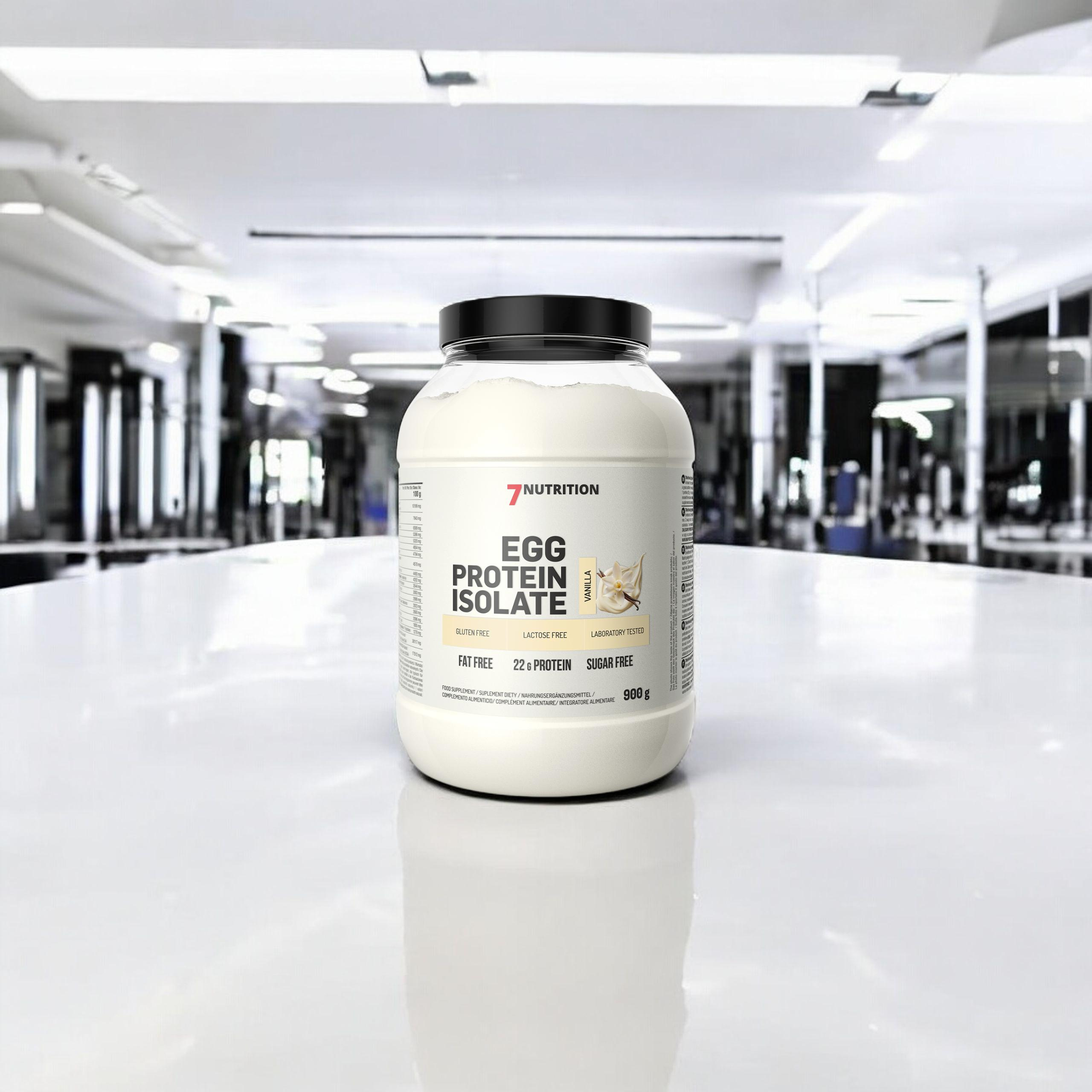 7 NUTRITION - Egg Protein Isolate - 2x 900g - Vanilla