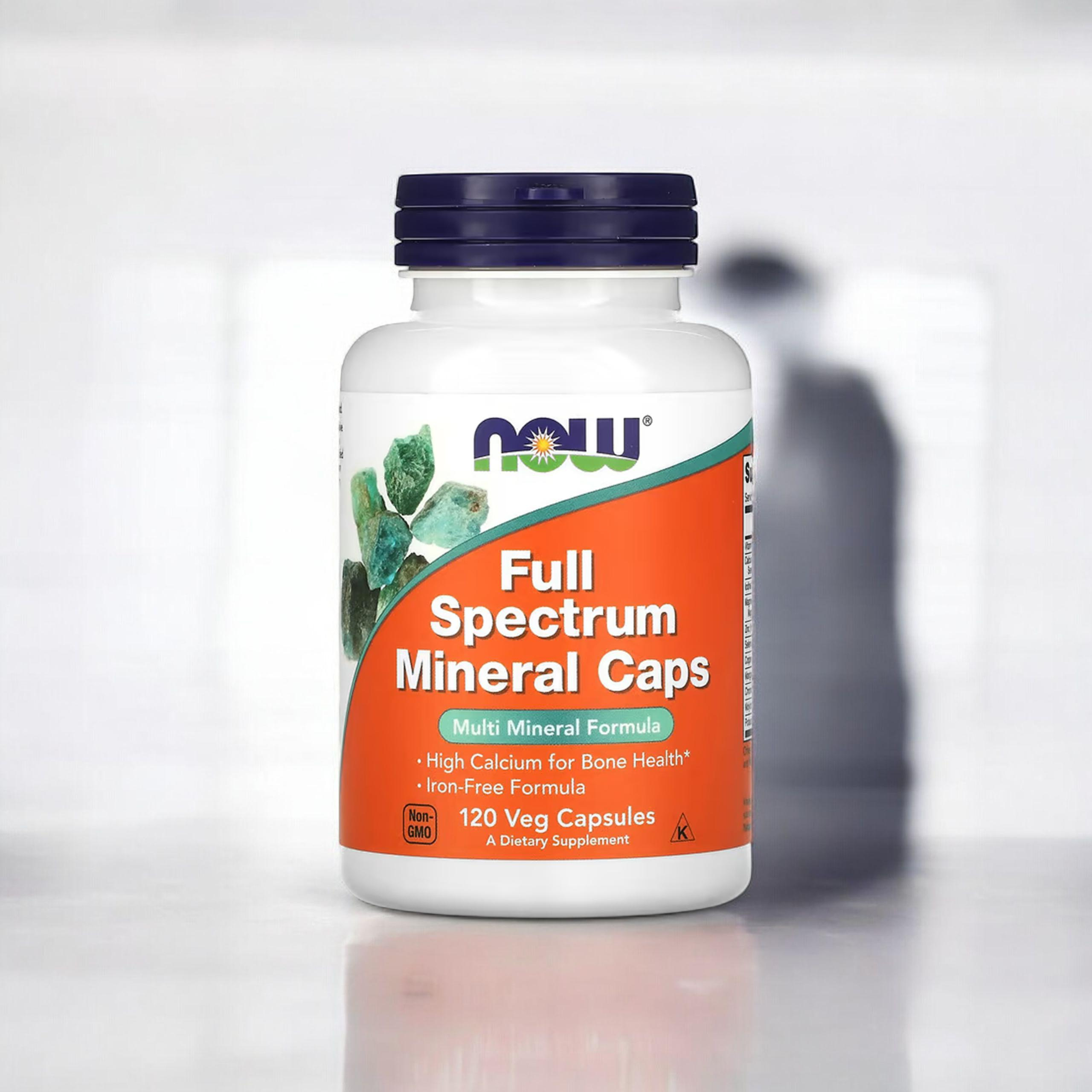 NOW Full Spectrum Mineral caps - 3x 120vcaps