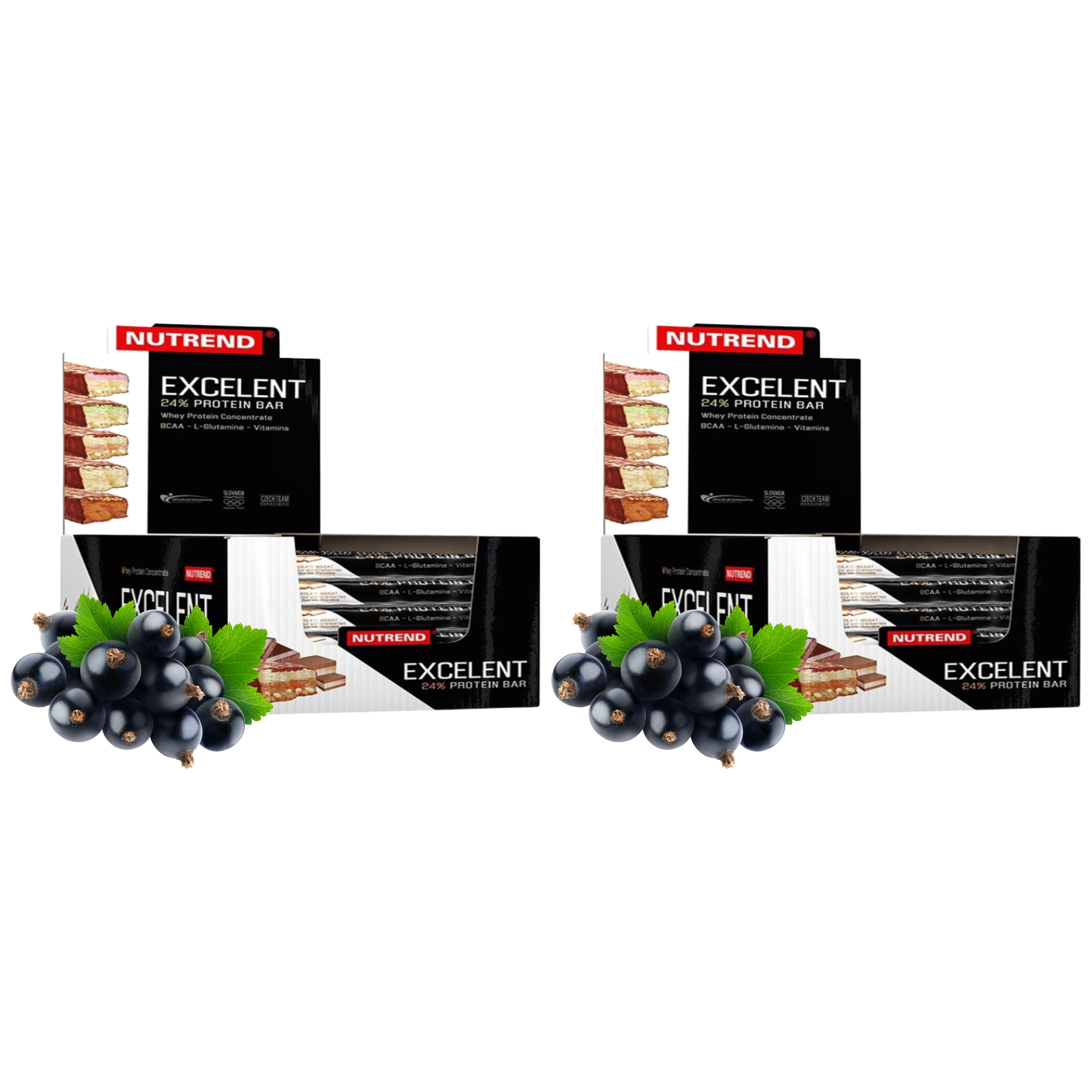 NUTREND - Excelent Protein Bar - 18x 2x 85g 