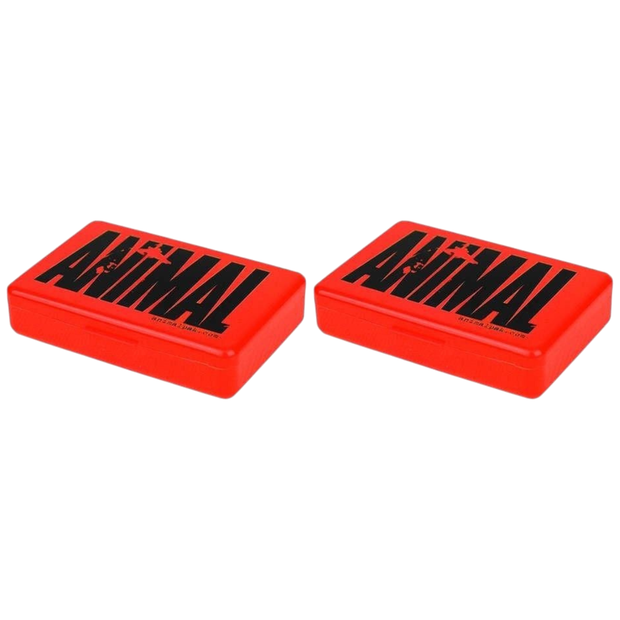 UNIVERSAL - Pill Box Animal - 2x Red Black