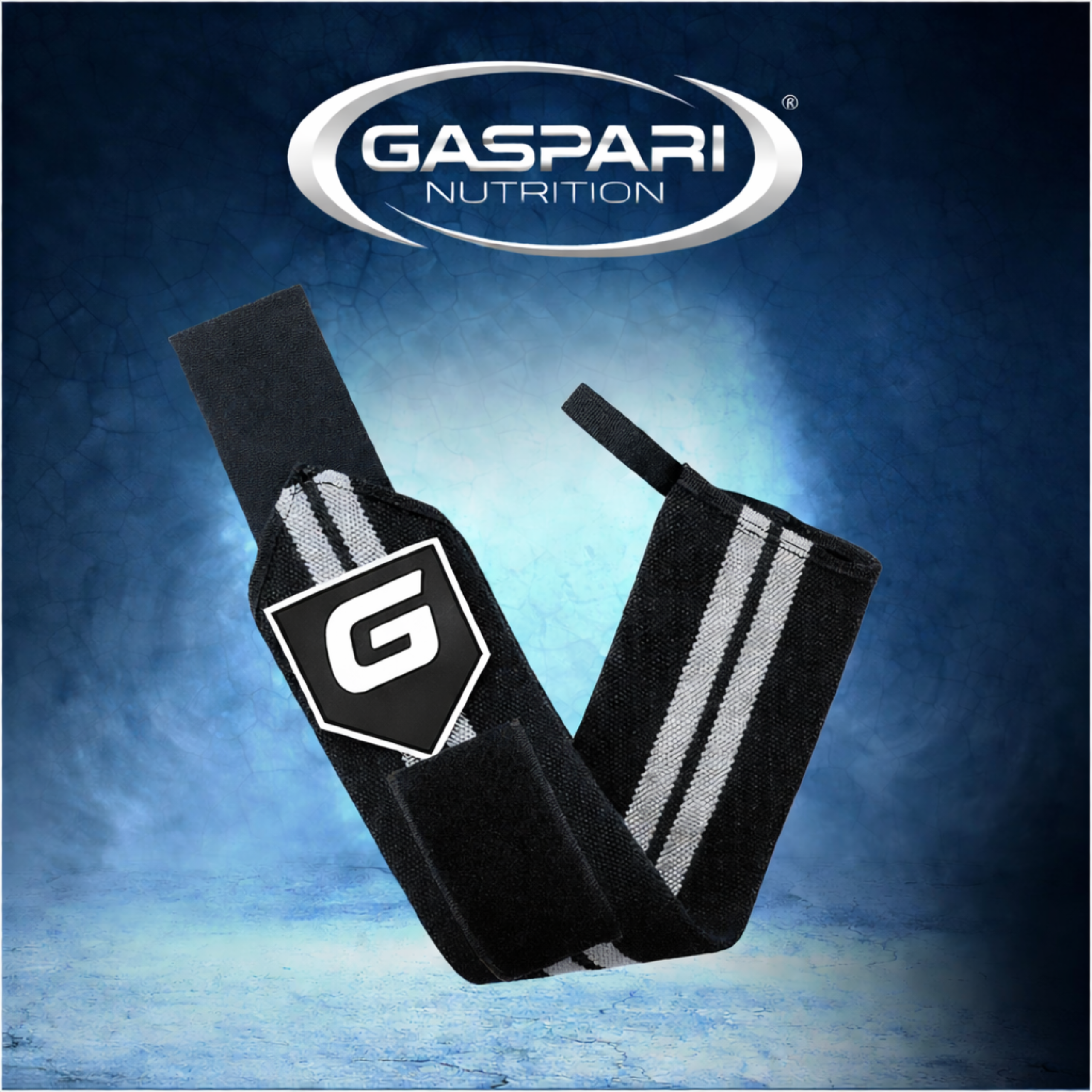 GASPARI NUTRITION Wrist Wraps - 2x Opaski usztywniające na nadgarstki