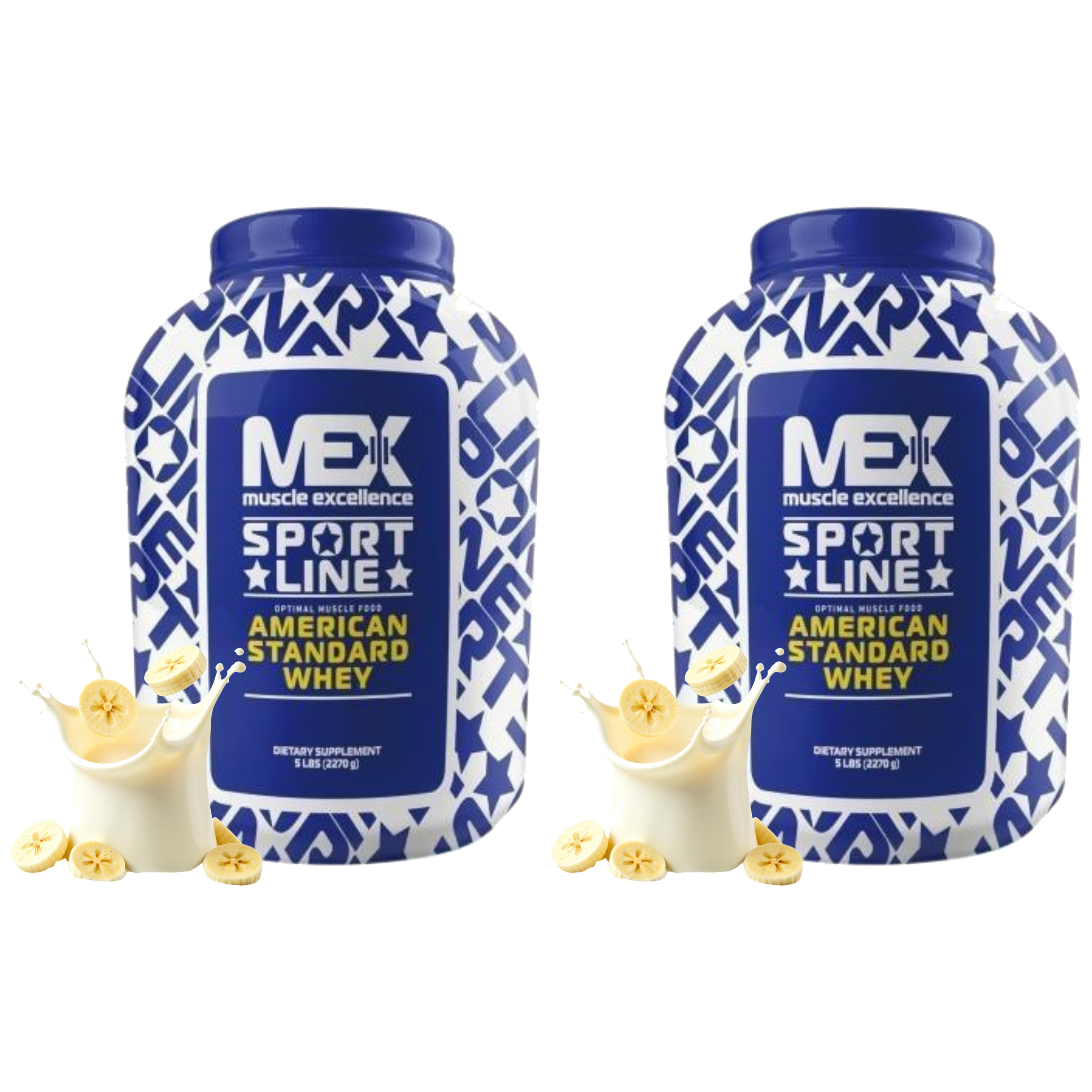 MEX NUTRITION - American Standard Whey - 2x 2270g