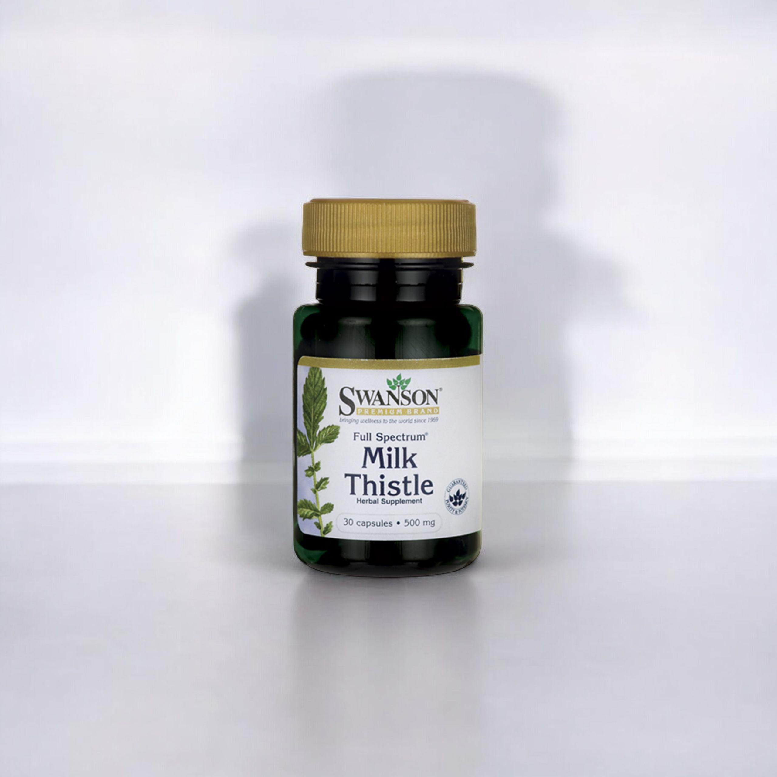 SWANSON Full Spectrum Milk Thistle 500mg - 30caps
