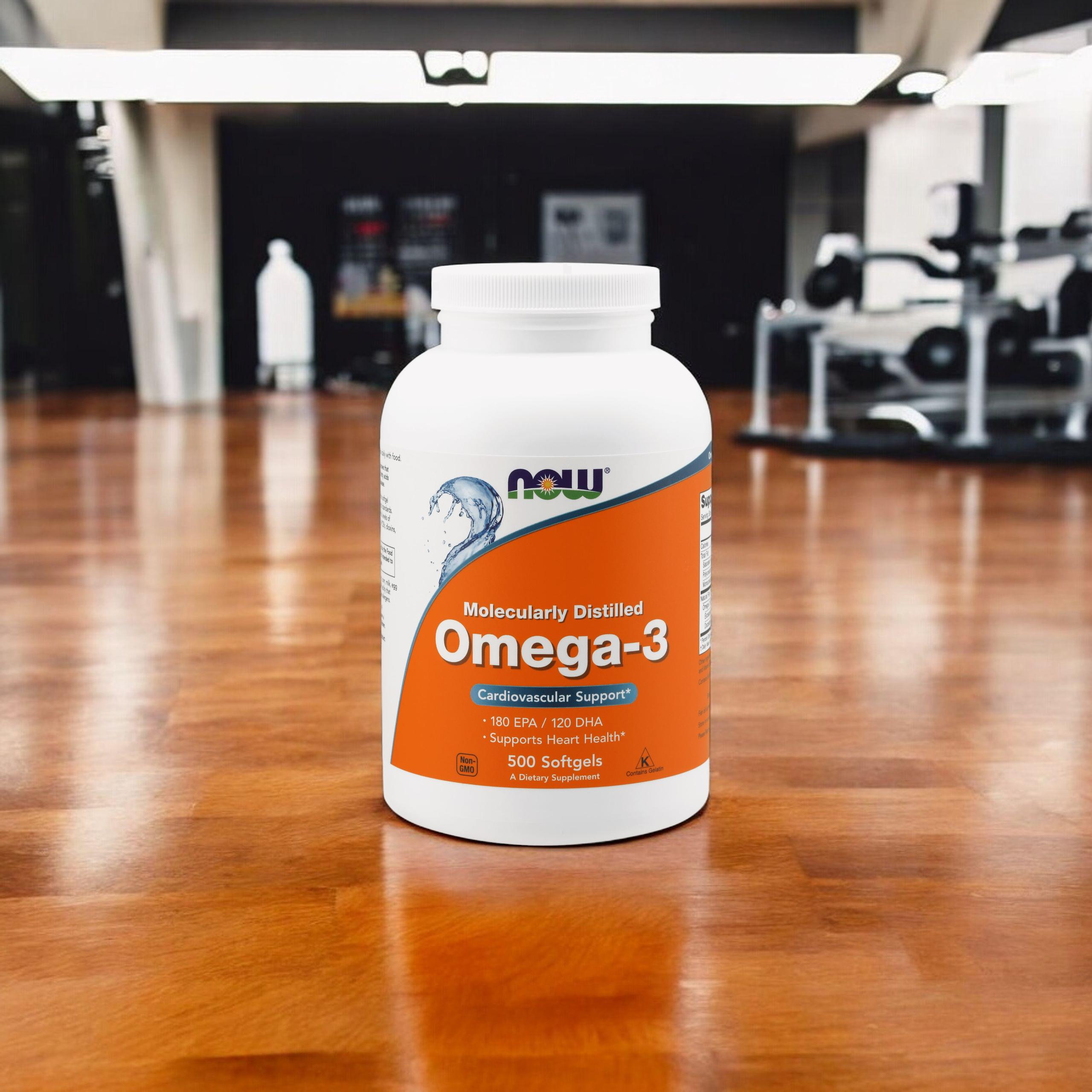 NOW Omega-3 - 3x 500softgels