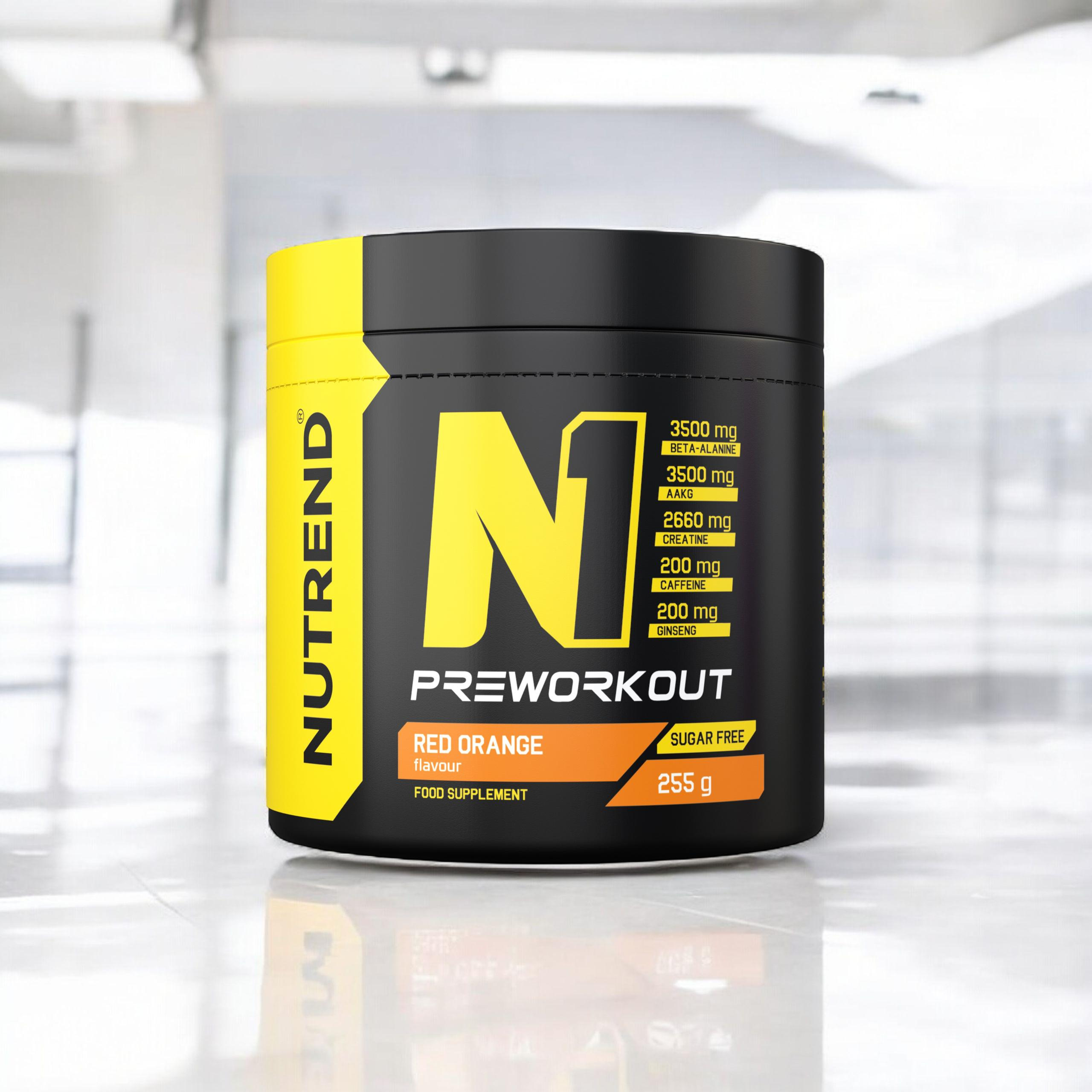 NUTREND N1 Pre Workout - 3x 255g