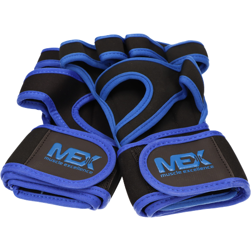 MEX NUTRITION - V-Fit Blue Gloves - L
