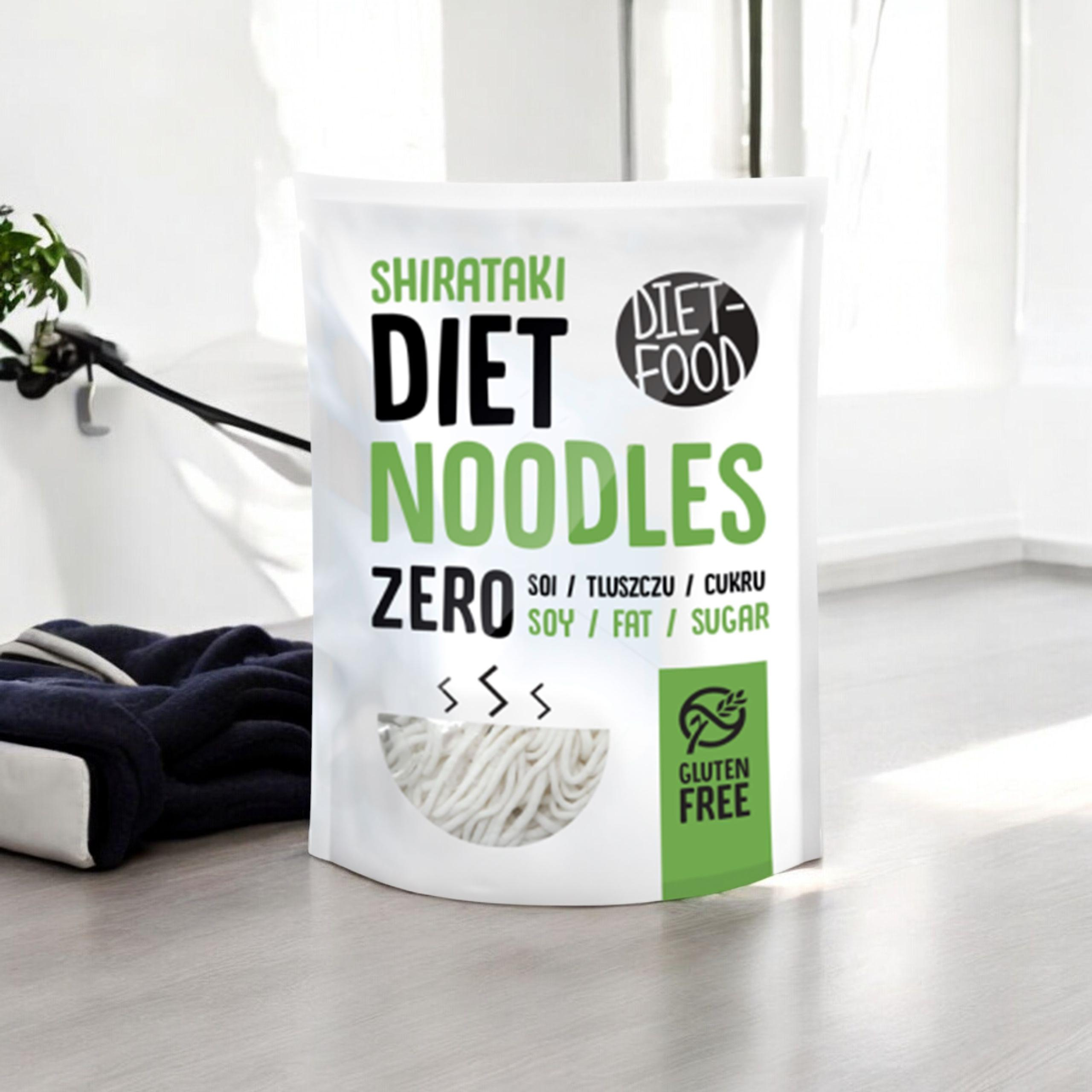 DIET FOOD Diet Noodles - 200g - Makaron Konjac