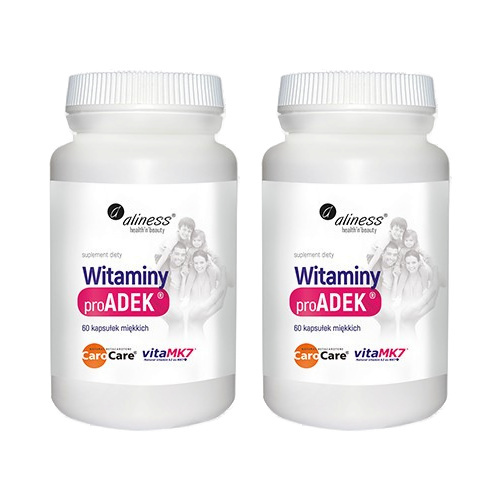 ALINESS Witaminy proADEK - 2x 60caps