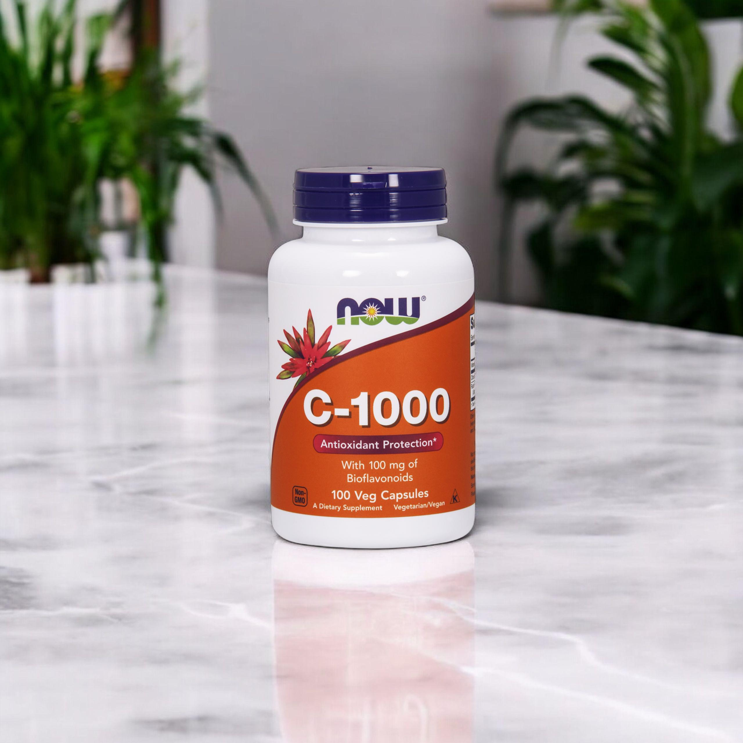 NOW Vitamin C-1000 Boiflavonoids - 100vcaps