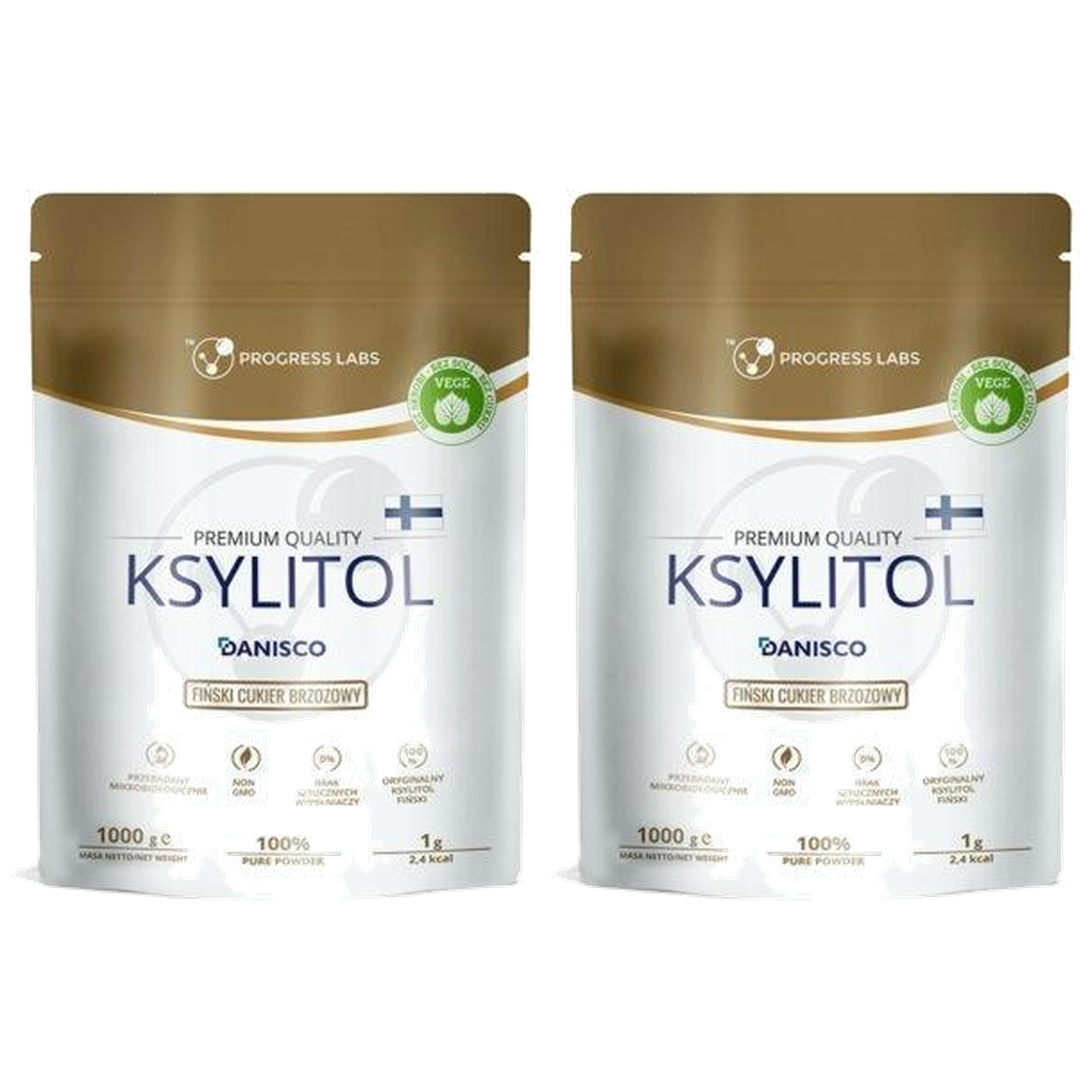 PROGRESS LABS - Ksylitol - 2x 1000g