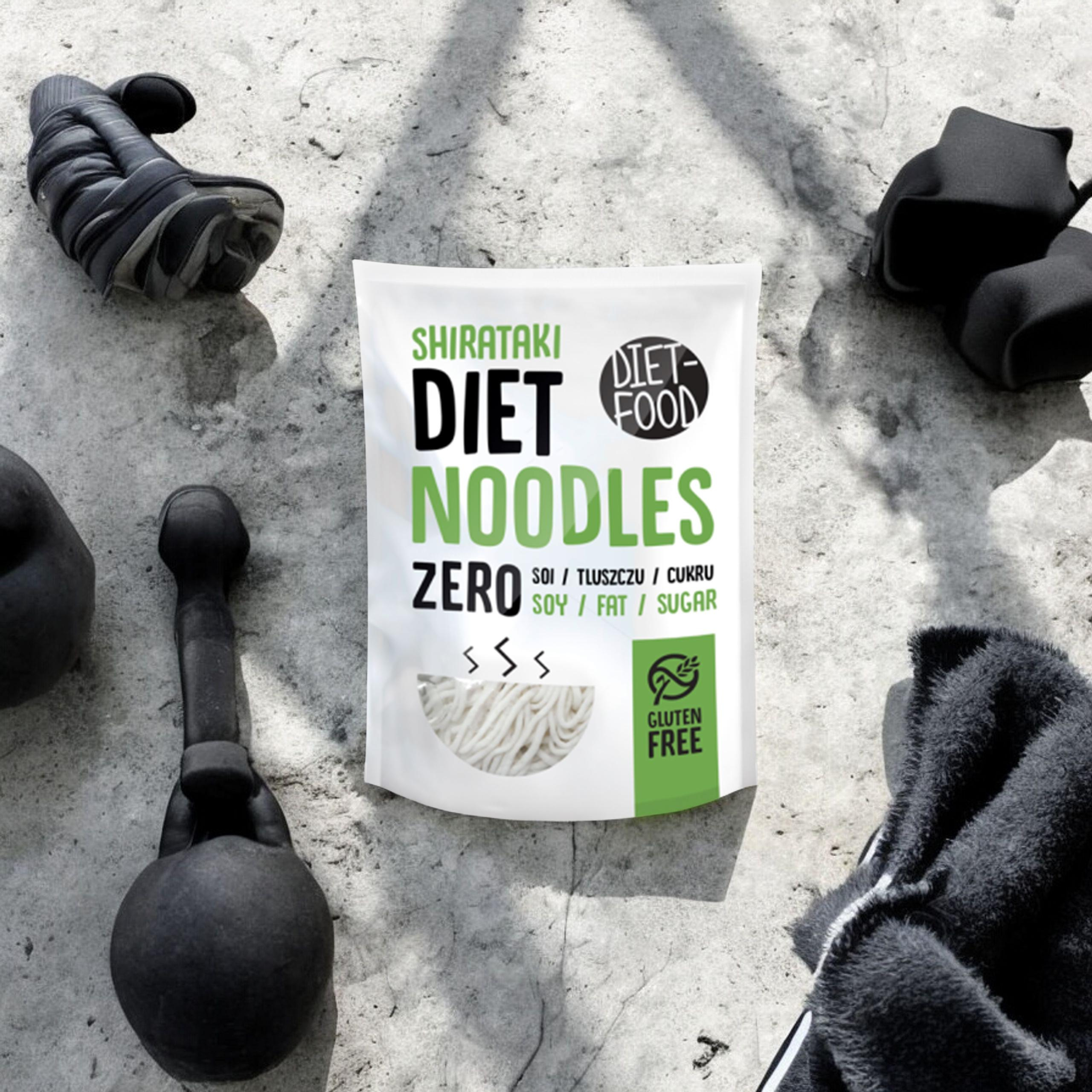 DIET FOOD Diet Noodles - 2x 200g - Makaron Konjac