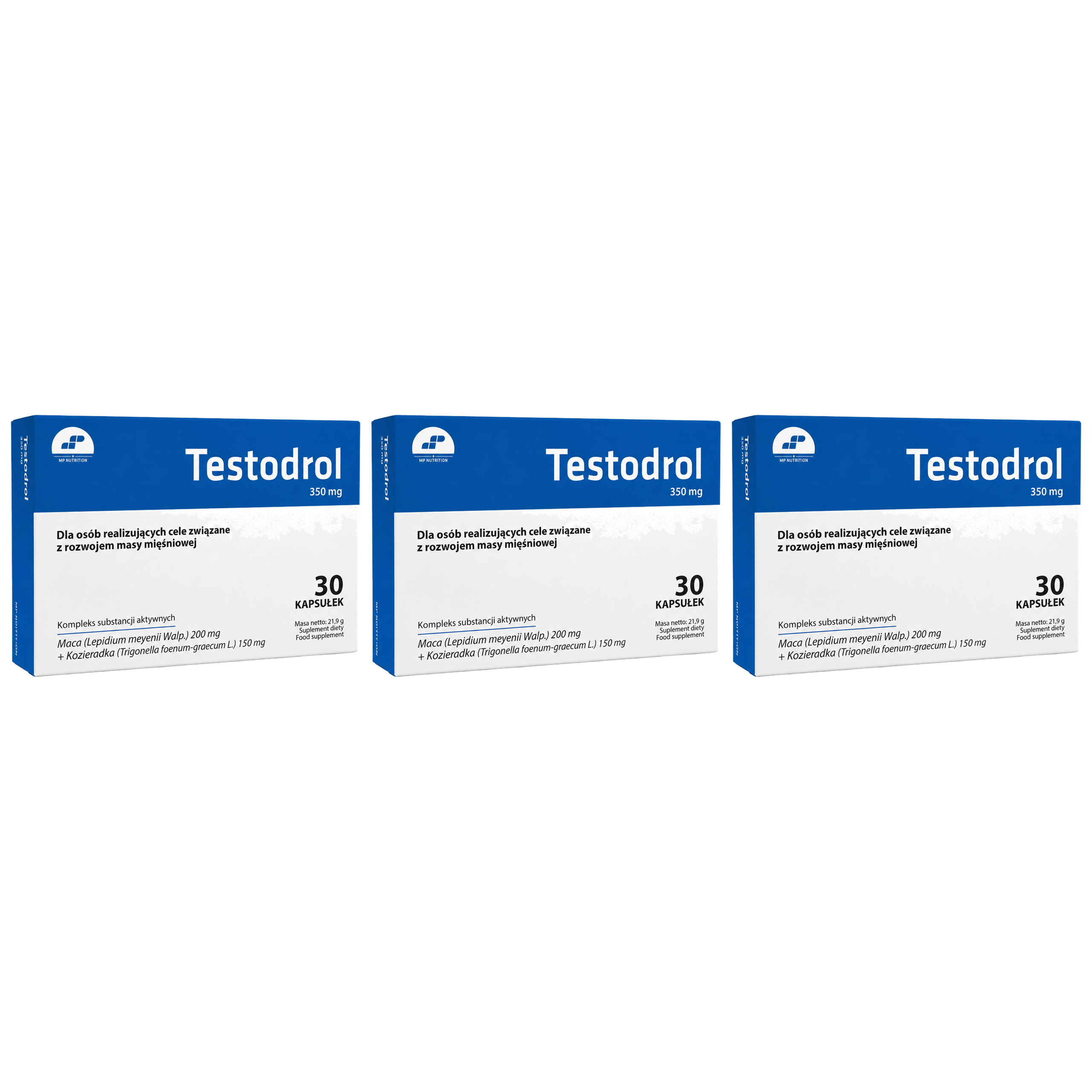MP NUTRITION Testodrol - 3x 30caps