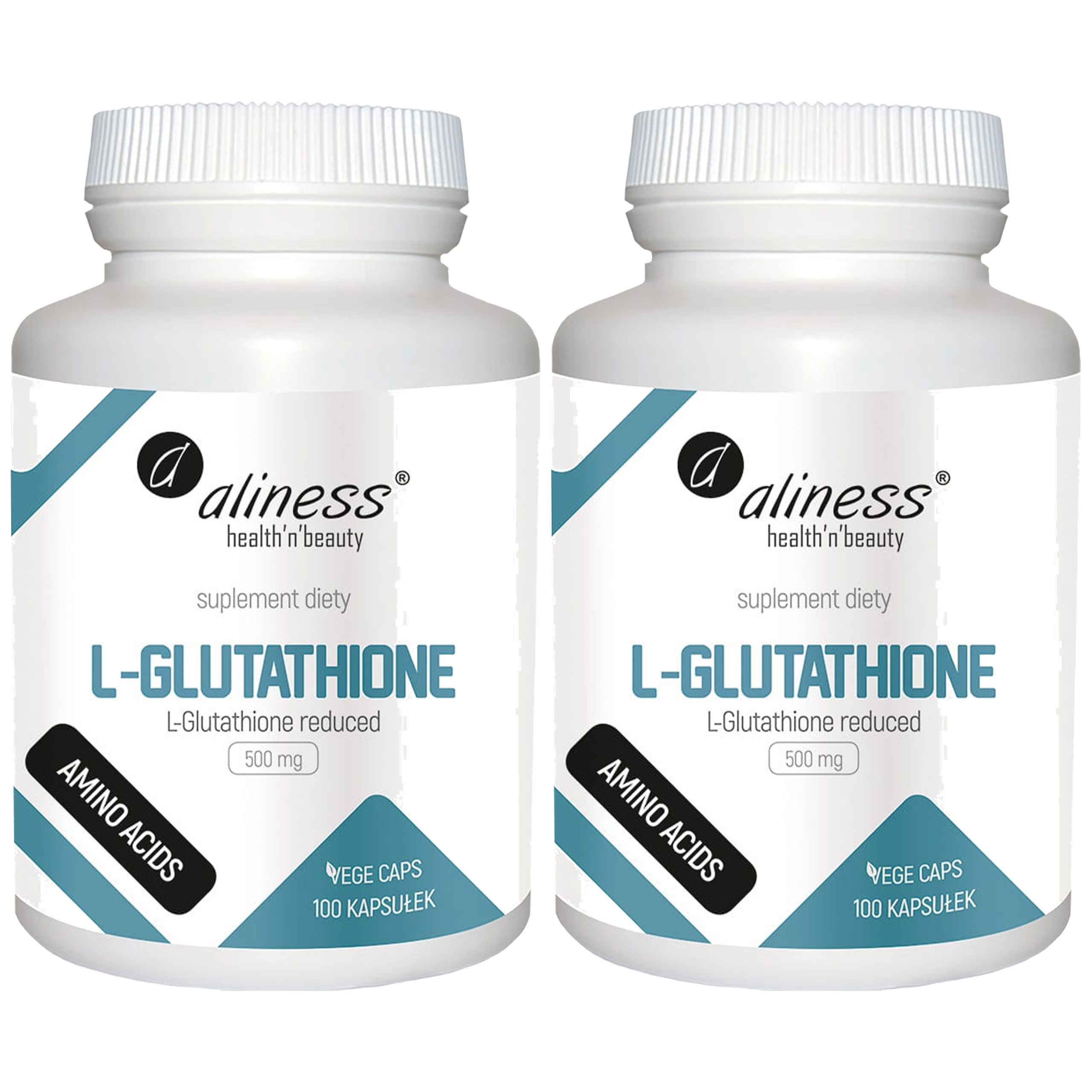 ALINESS L-Glutathione 500mg - 2x 100cap - Glutation