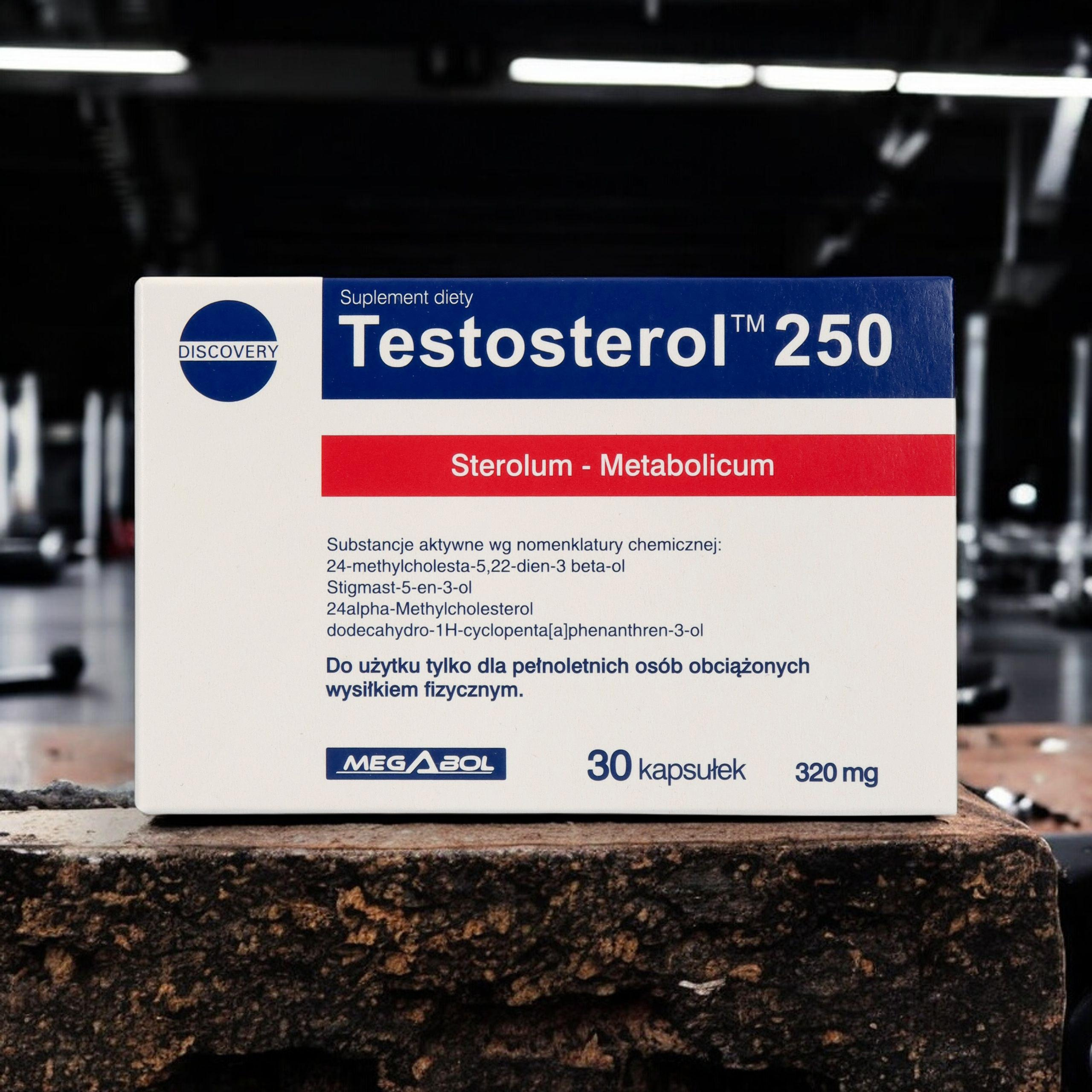 MEGABOL Testosterol 250 - 2x 30caps