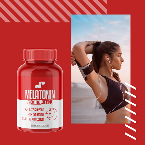 MP NUTRITION Melatonin 1mg - 300tabs - Melatonina