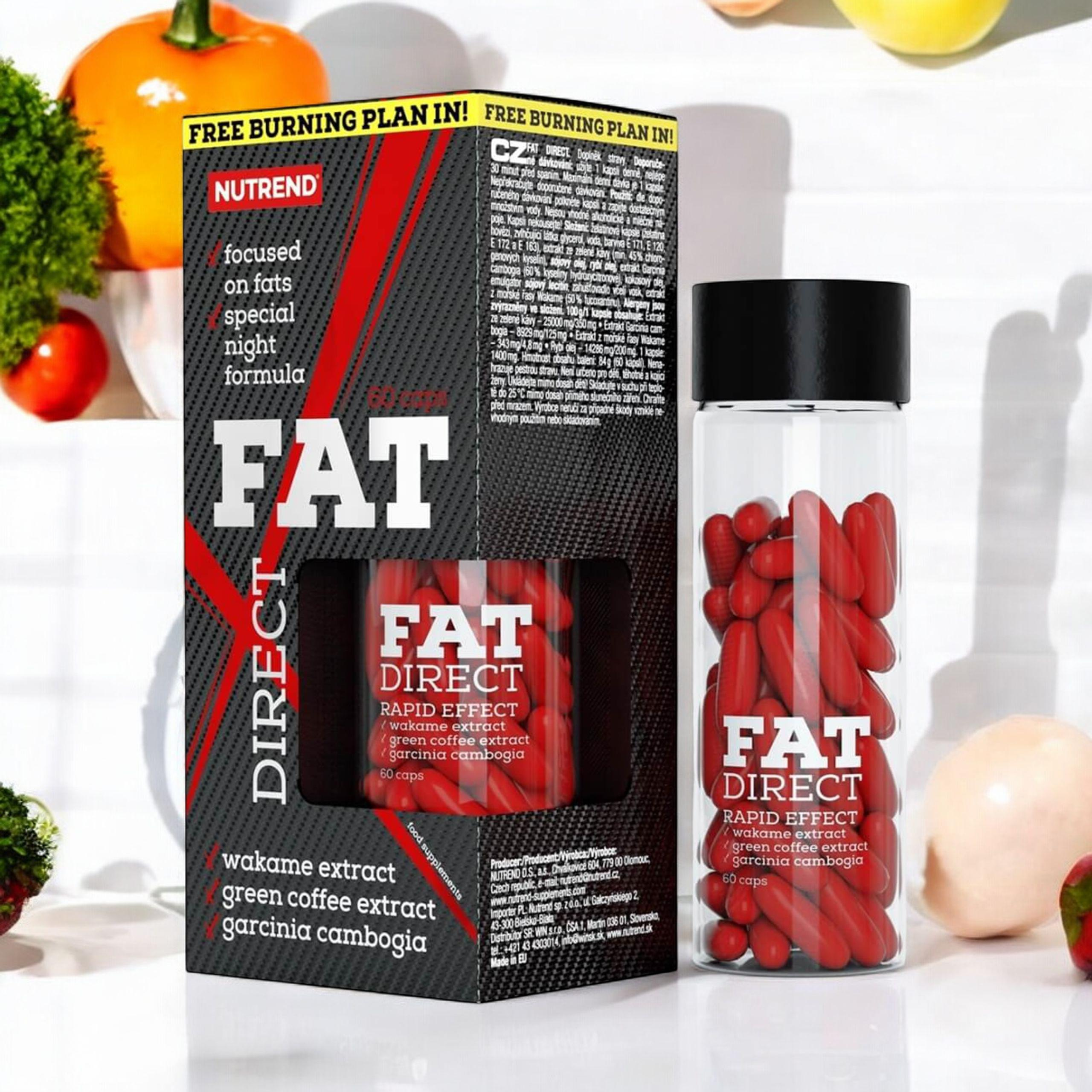 NUTREND Fat Direct - 60caps