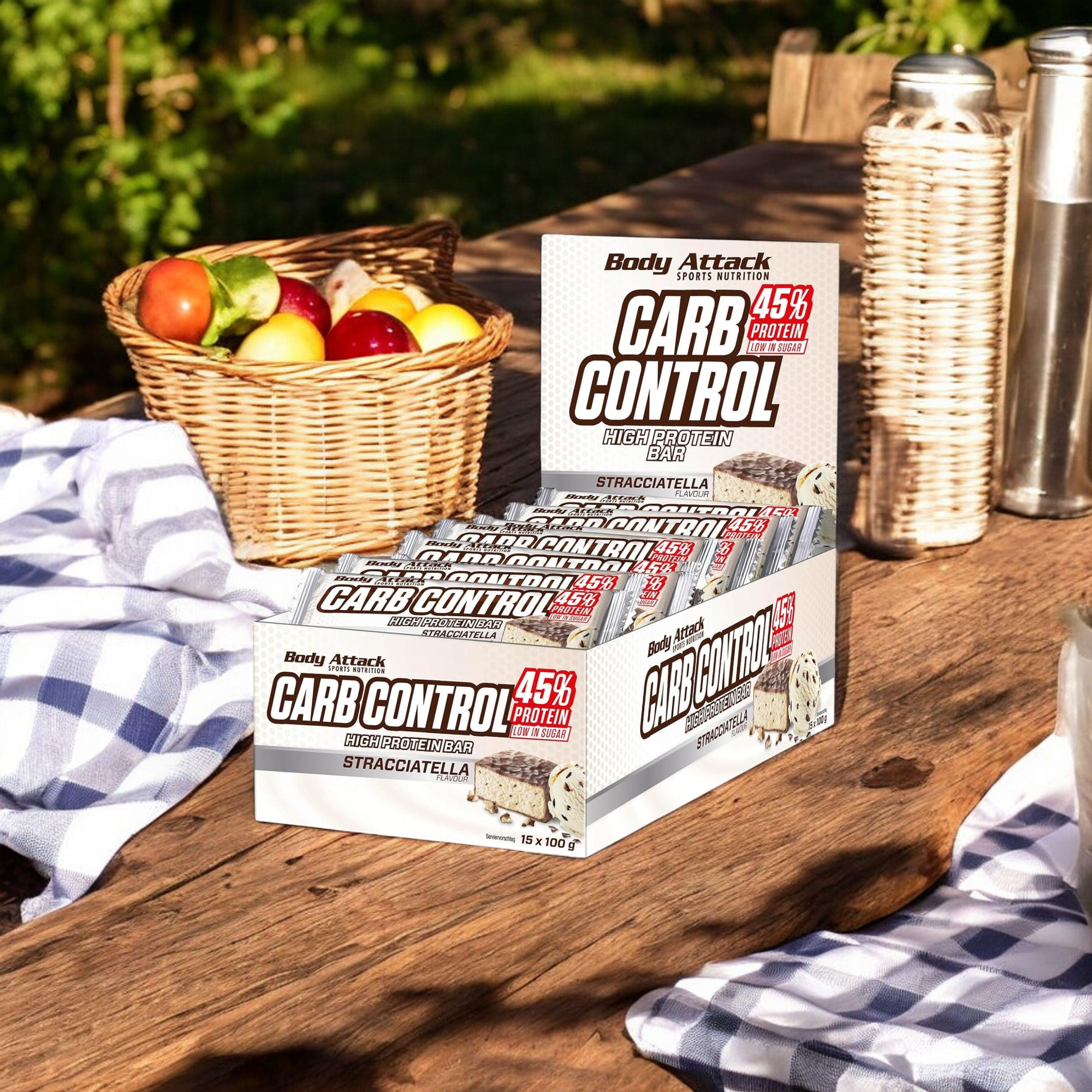 BODY ATTACK - Baton Carb Control - 15x 2x 100g