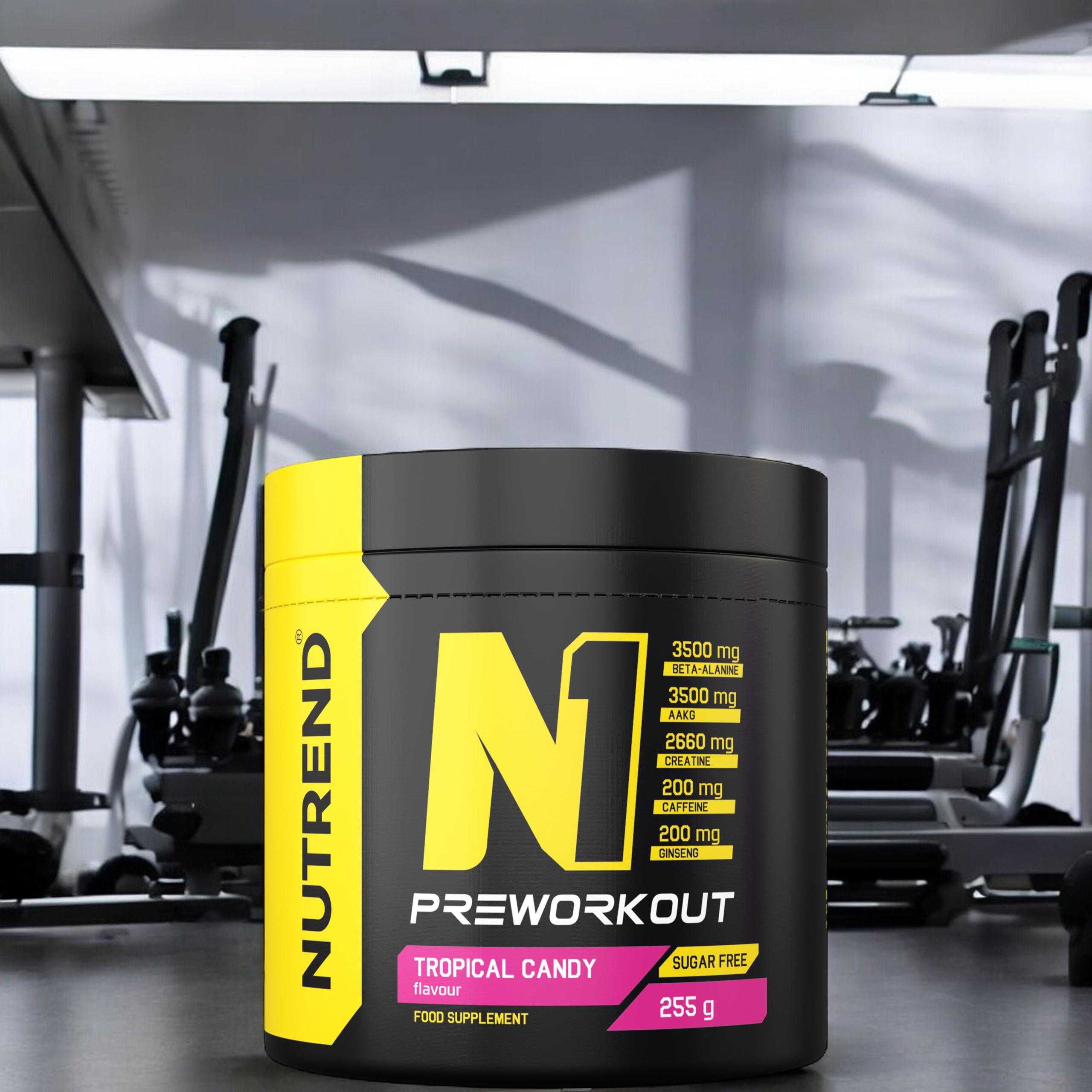 NUTREND N1 Pre Workout - 3x 255g