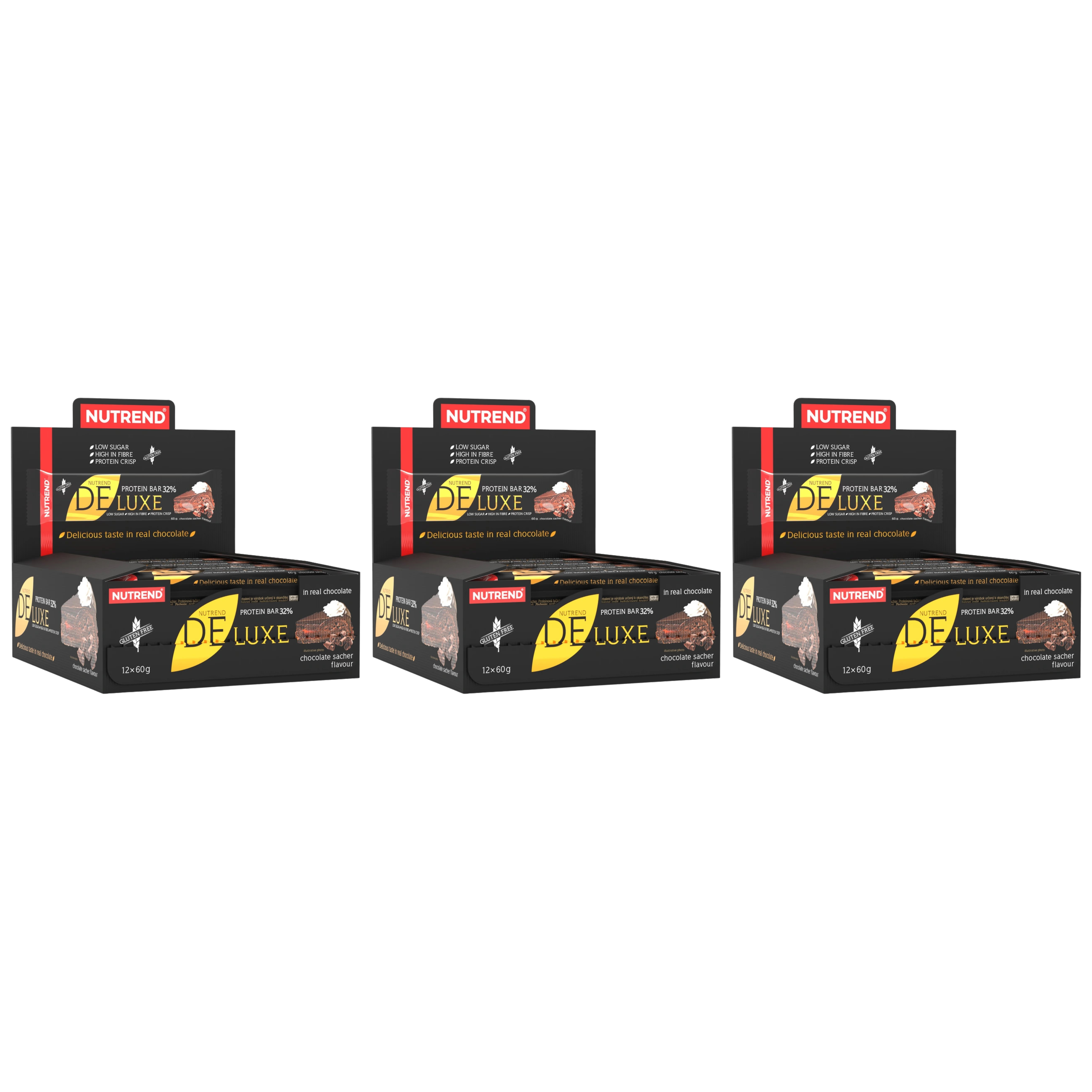 NUTREND - Deluxe Protein Bar - 12x 3x 60g