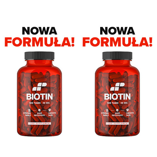 2x MP NUTRITION Biotin 10mg - 100tabs - Biotyna