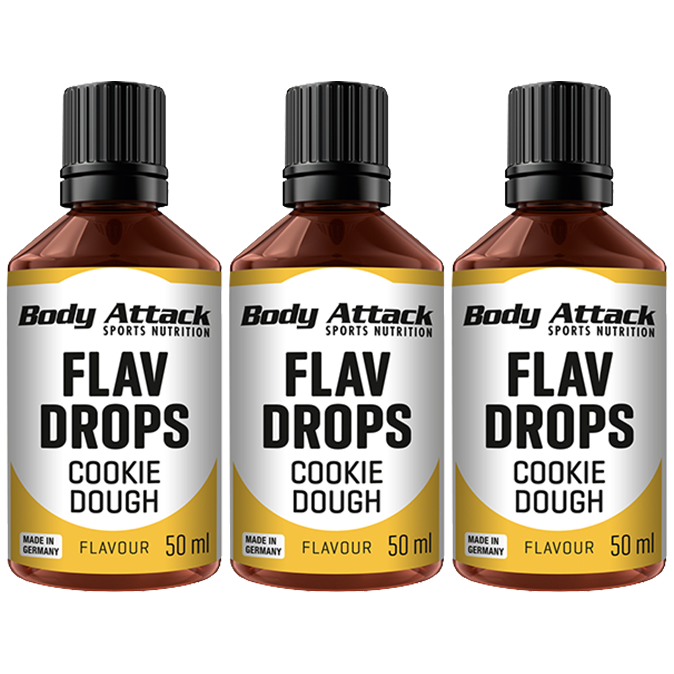 BODY ATTACK Flav Drops - 3x 50ml