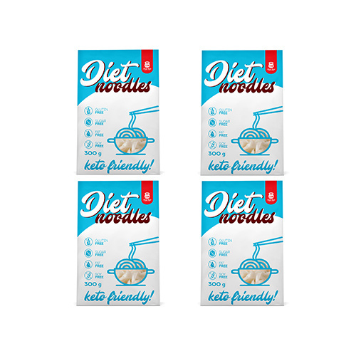 Cheat Meal Nutrition Diet Noodles - 4x 400g (4x 300g netto) - Makaron dietetyczny