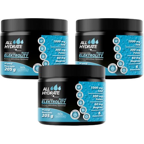 ALINESS - All Hydrate Elektolity - 3x 205g