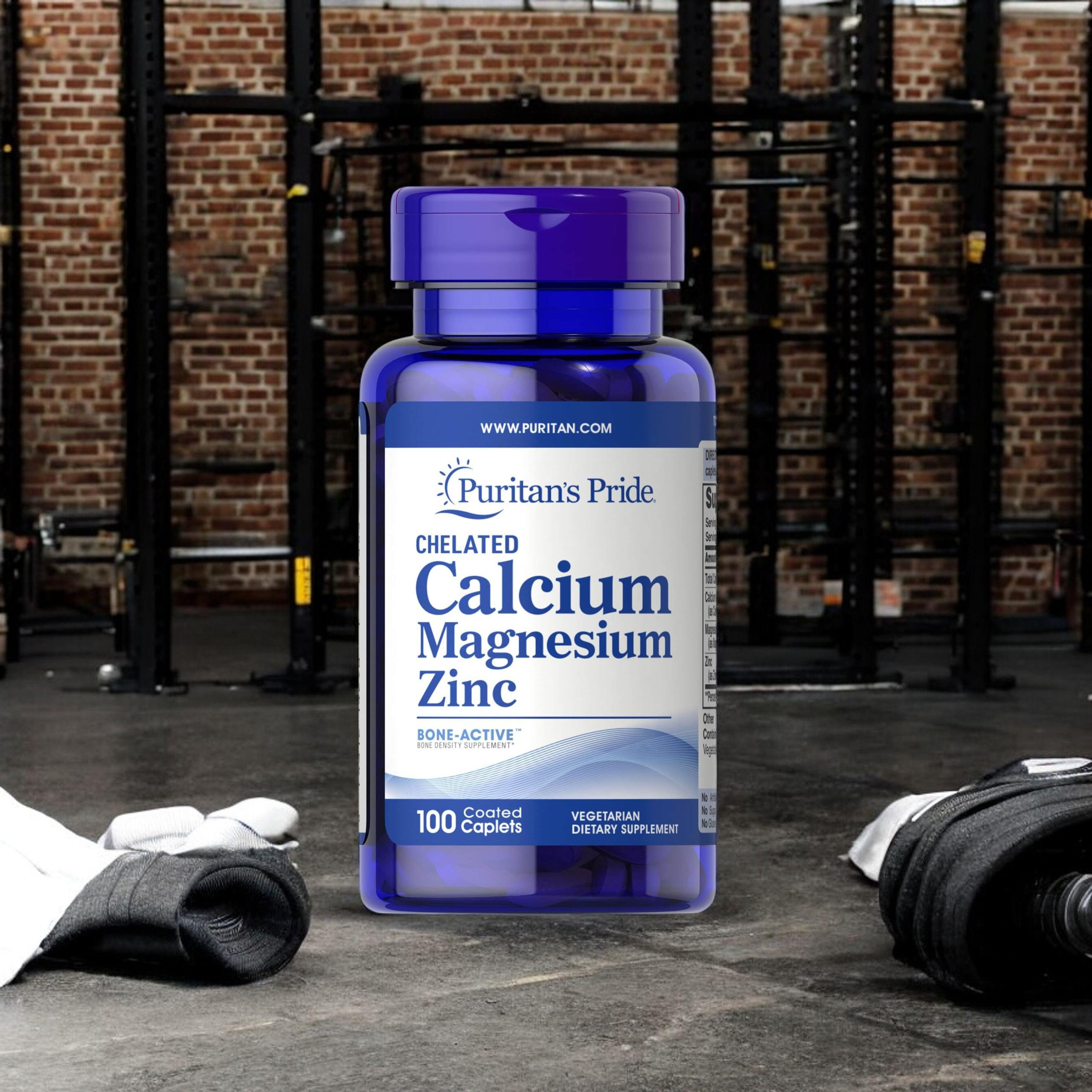 Puritan's Pride Calcium Magnesium Zinc - 100caplets