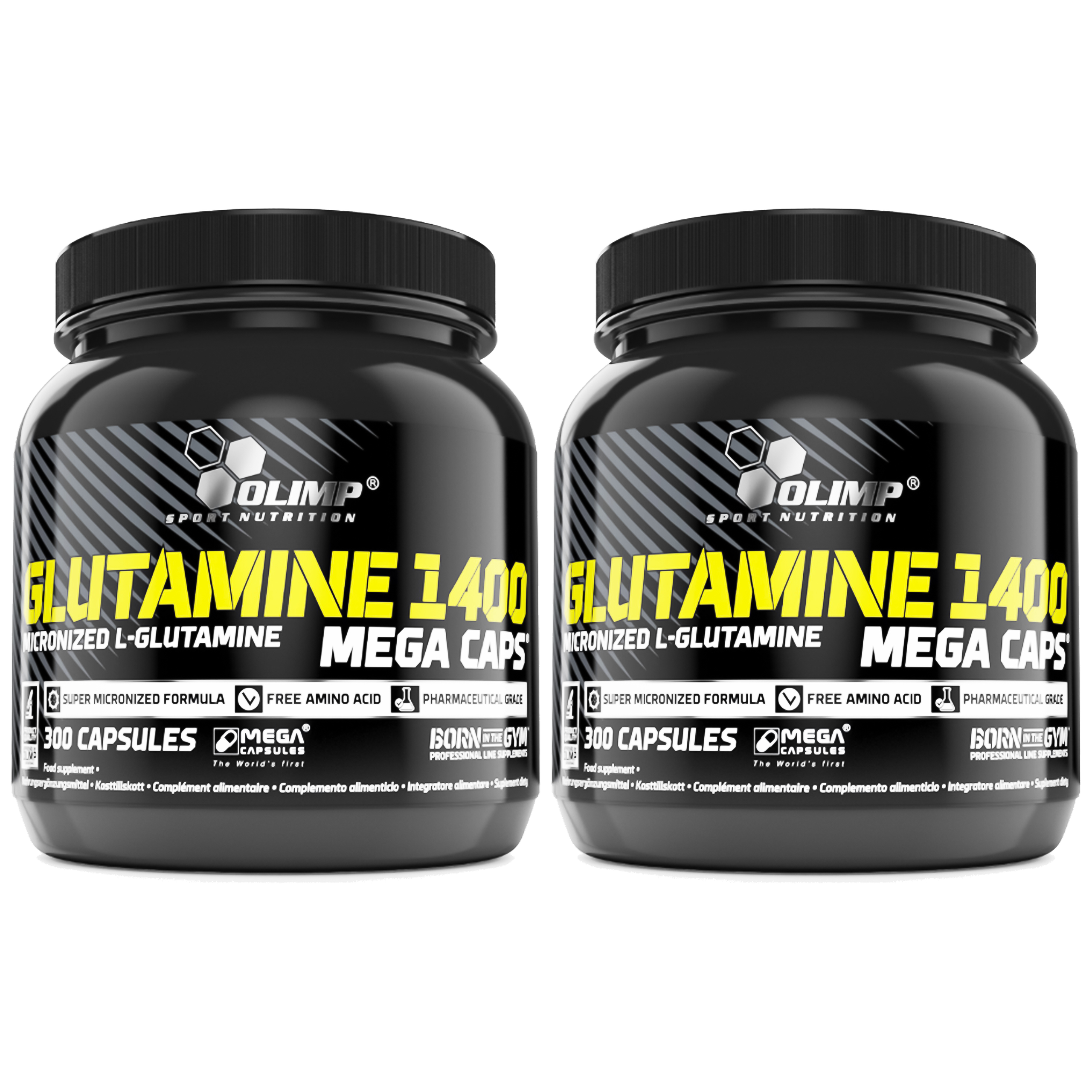 OLIMP L-Glutamine 1400 MC - 2x 300caps
