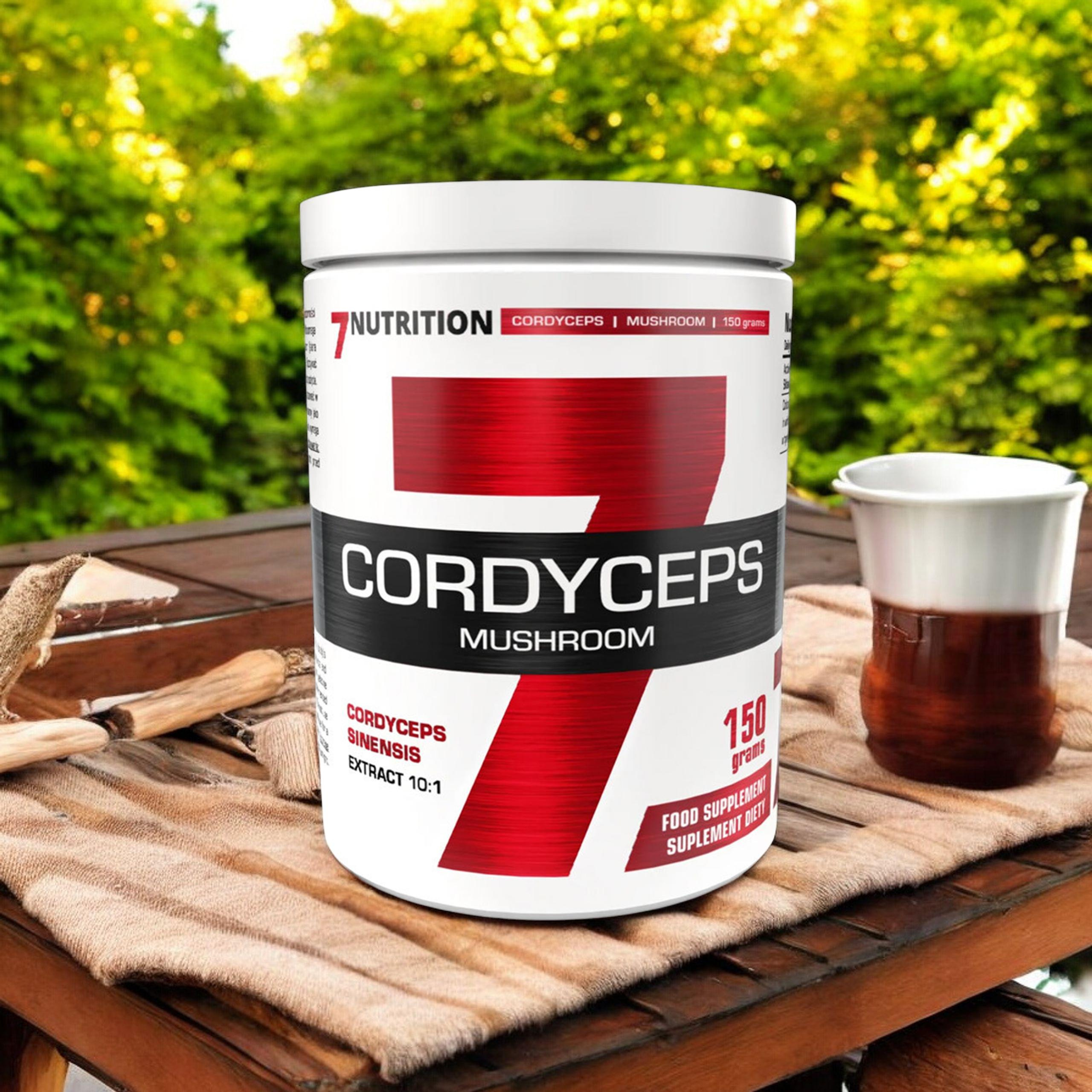 7 NUTRITION Cordyceps Mushroom - 2x 150g - Maczużnik chiński