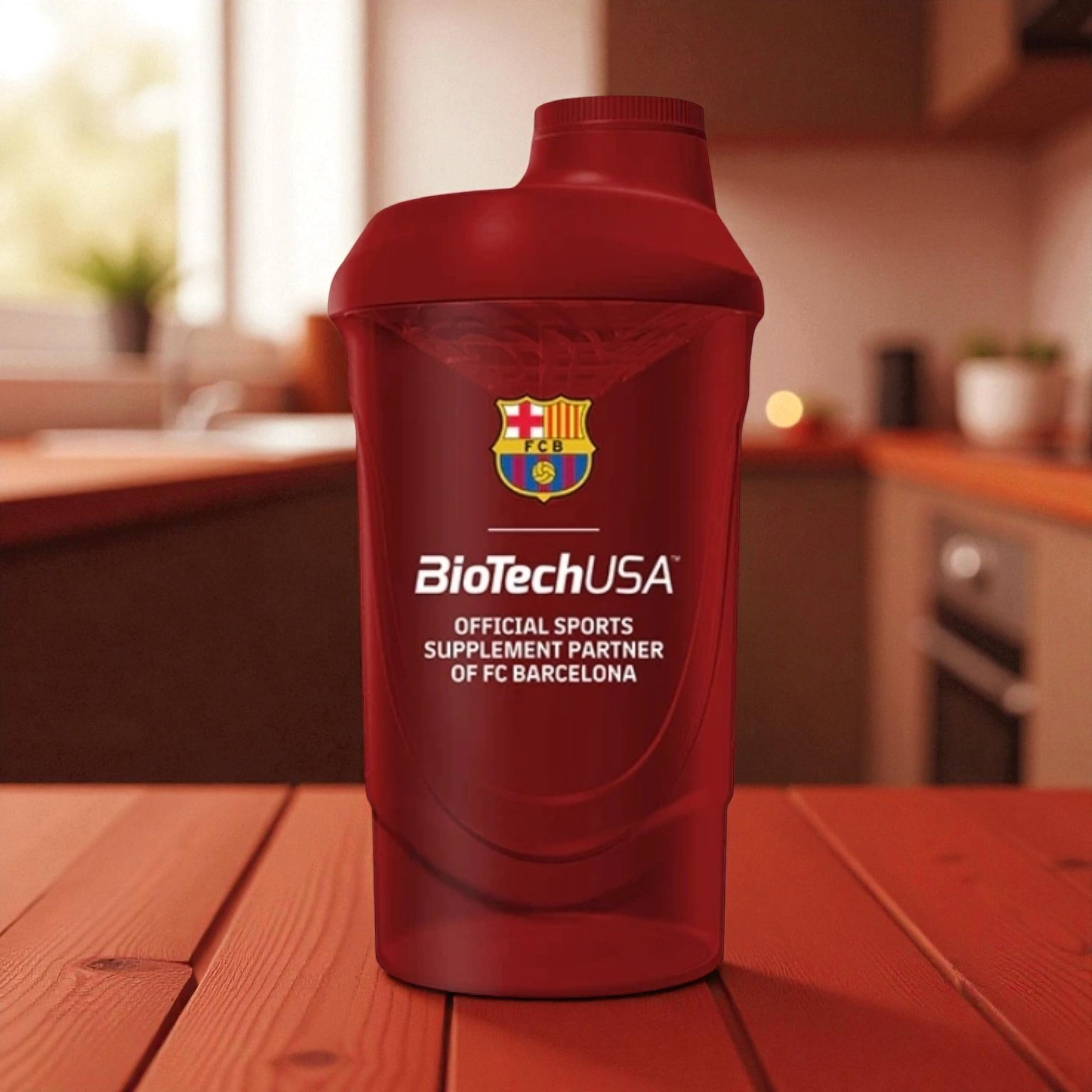 BIOTECH - Shaker Biotech FC Barcelona - 600ml - Red