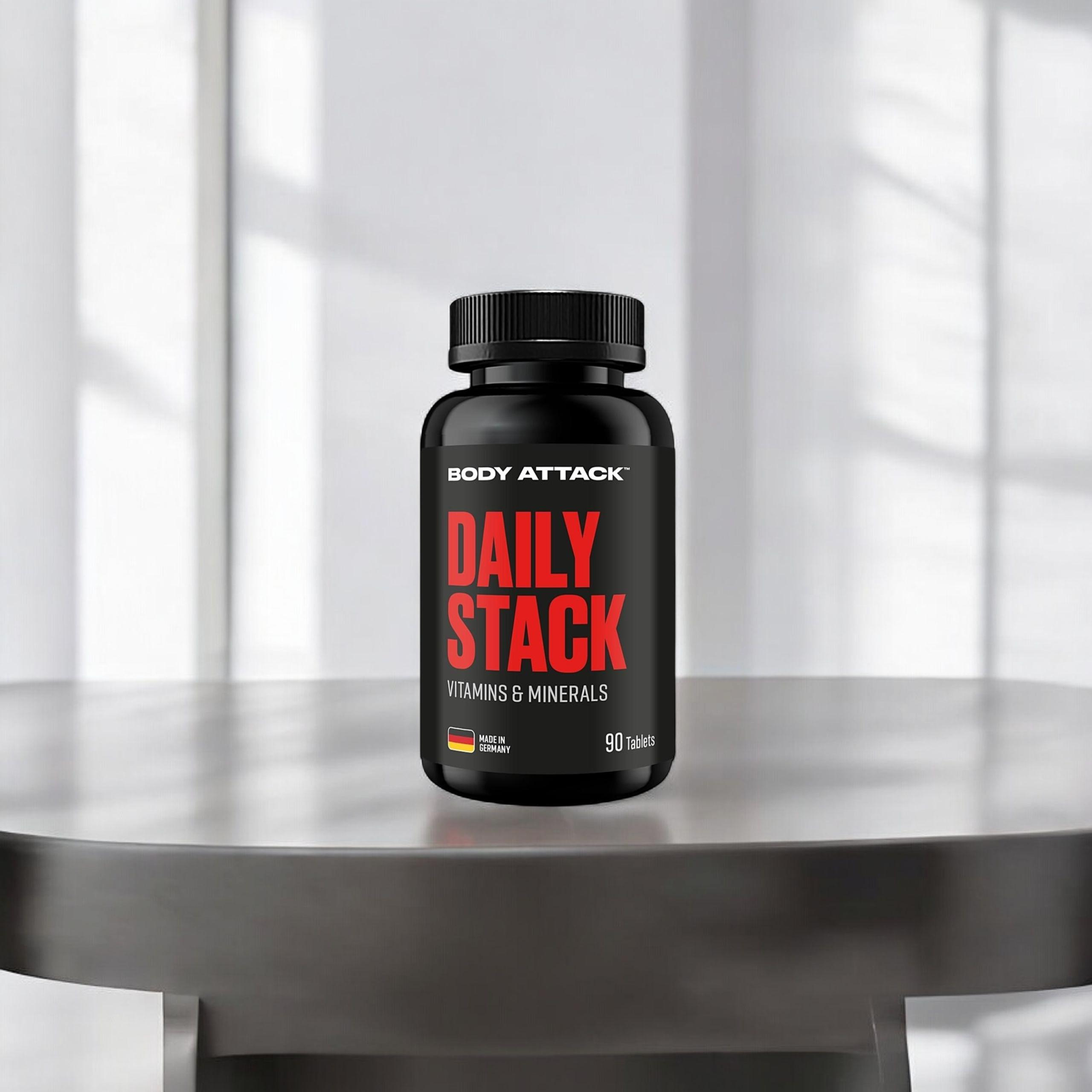 BODY ATTACK - Daily Stack Multivitamin - 90caps.