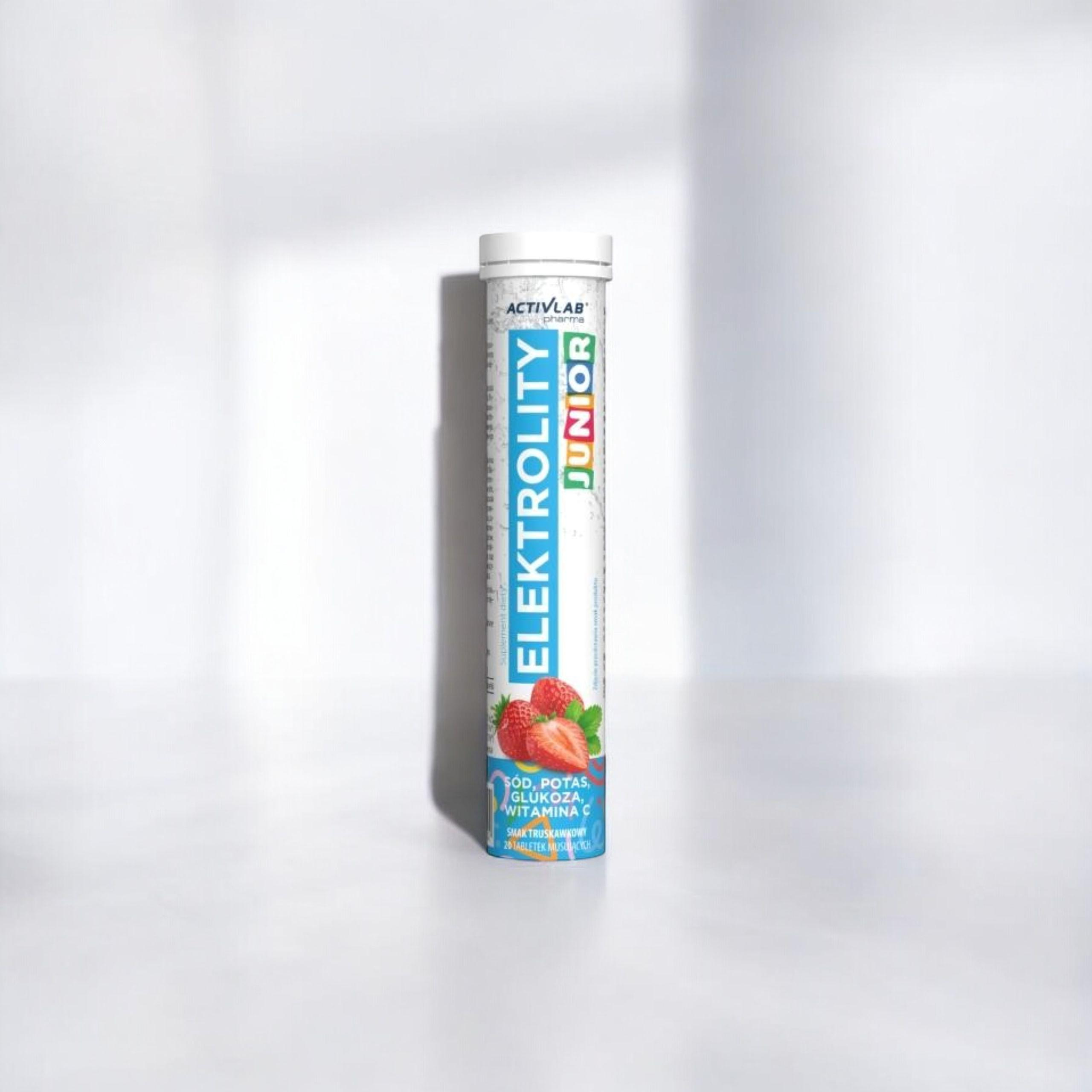 ACTIVLAB PHARMA - Elektrolity Junior - 20tabs - Strawberry
