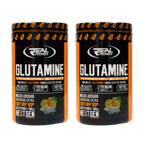REAL PHARM Glutamine - 2x 500g