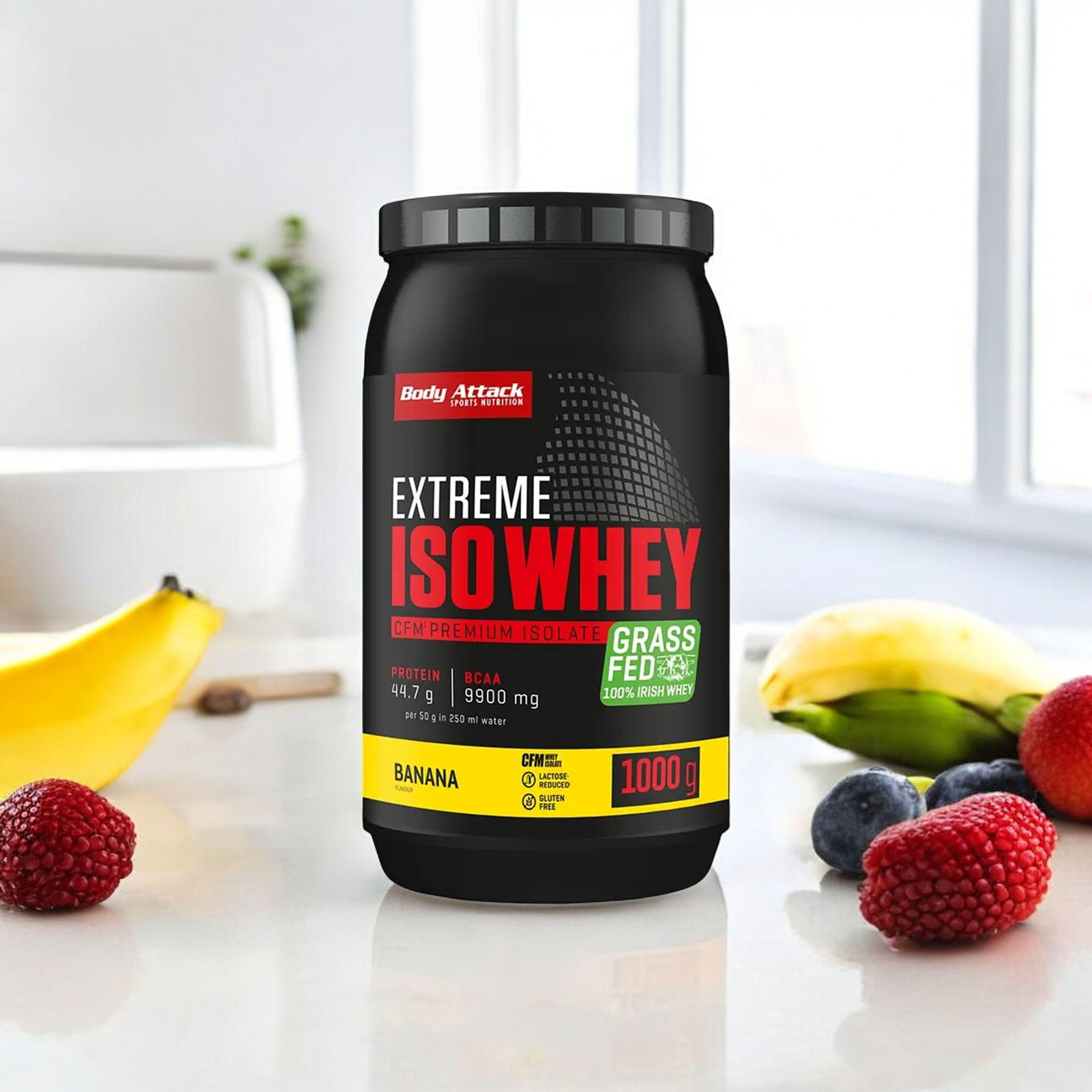 BODY ATTACK Extreme Iso Whey - 2x 1000g