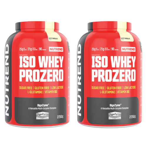 NUTREND Iso Whey ProZero - 2x 2250g